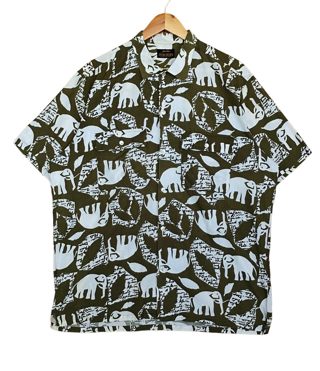 Junko Shimada Junchino By Junko Koshino Elephant Printed Double Pocket Size US L / EU 52-54 / 3 - 1 Thumbnail