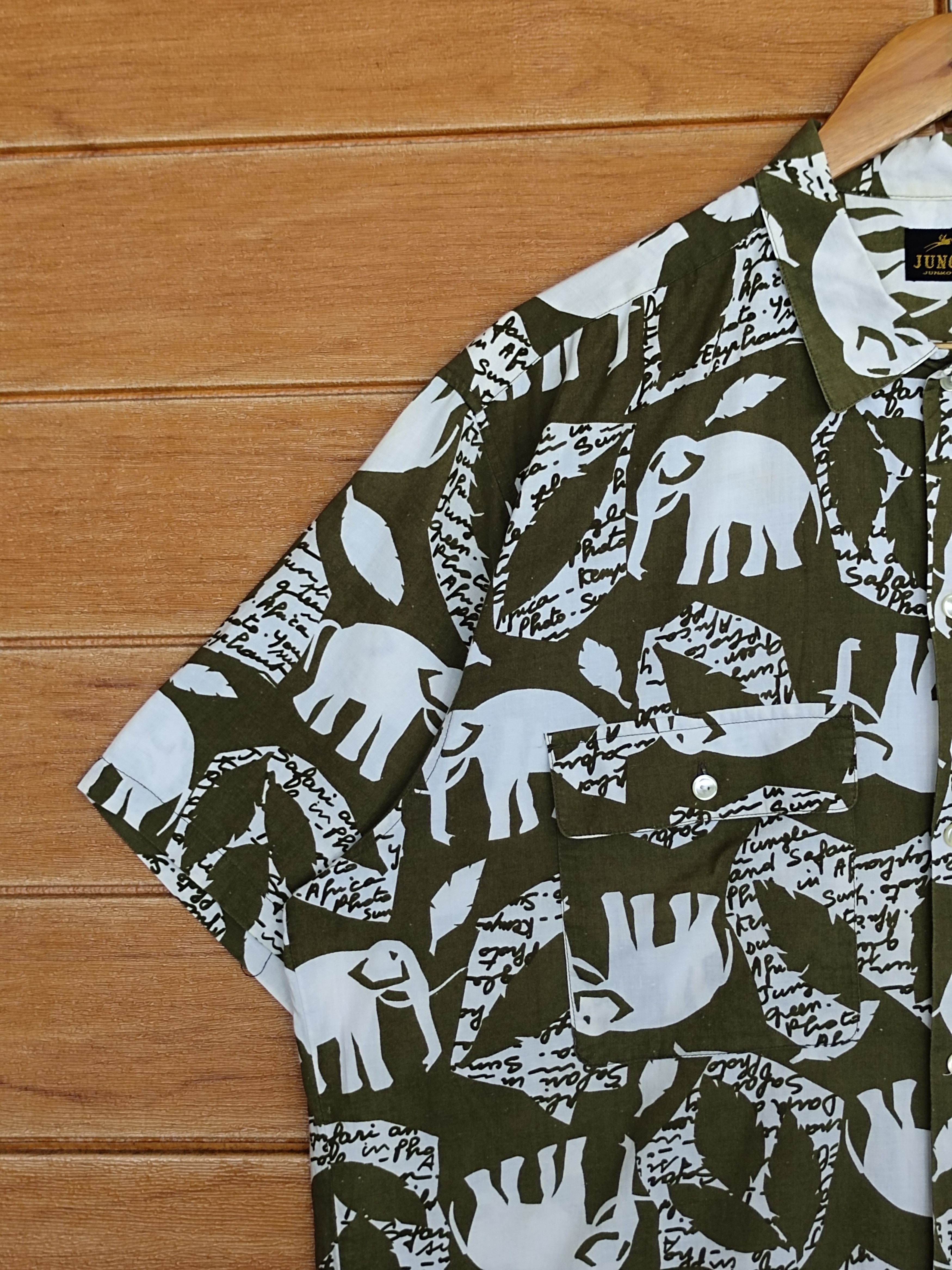 Junko Shimada Junchino By Junko Koshino Elephant Printed Double Pocket Size US L / EU 52-54 / 3 - 8 Thumbnail