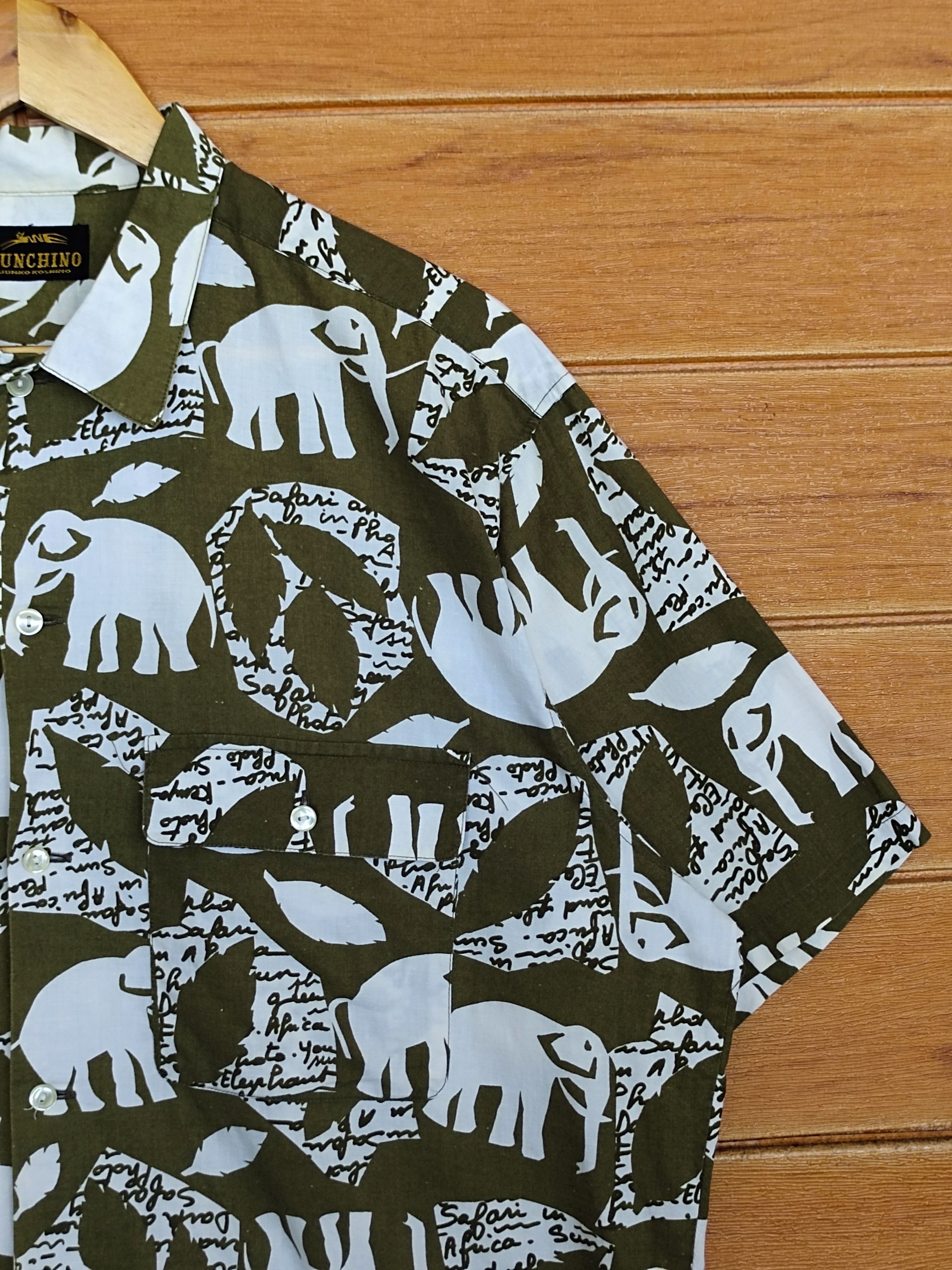 Junko Shimada Junchino By Junko Koshino Elephant Printed Double Pocket Size US L / EU 52-54 / 3 - 7 Thumbnail