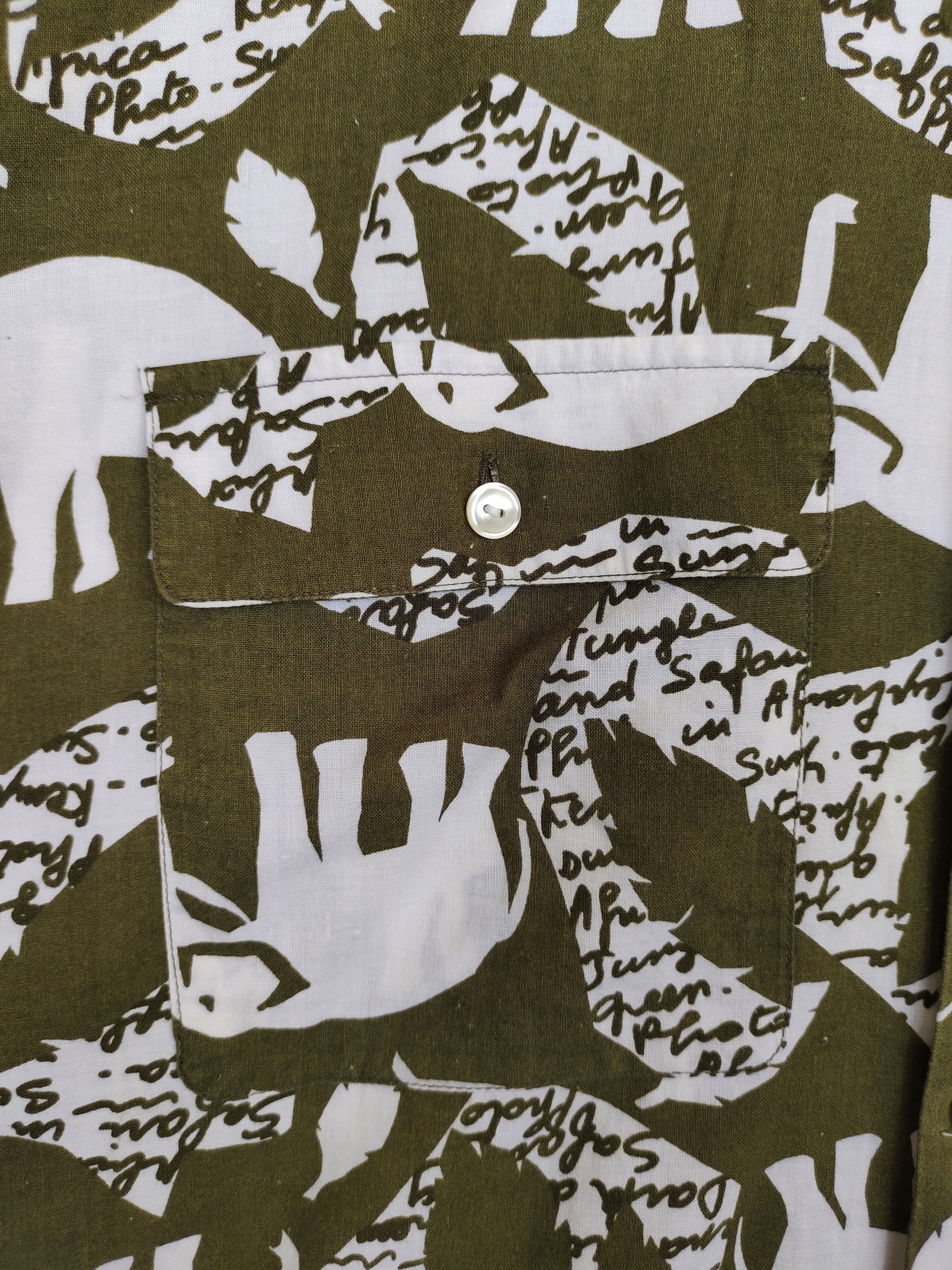 Junko Shimada Junchino By Junko Koshino Elephant Printed Double Pocket Size US L / EU 52-54 / 3 - 4 Thumbnail