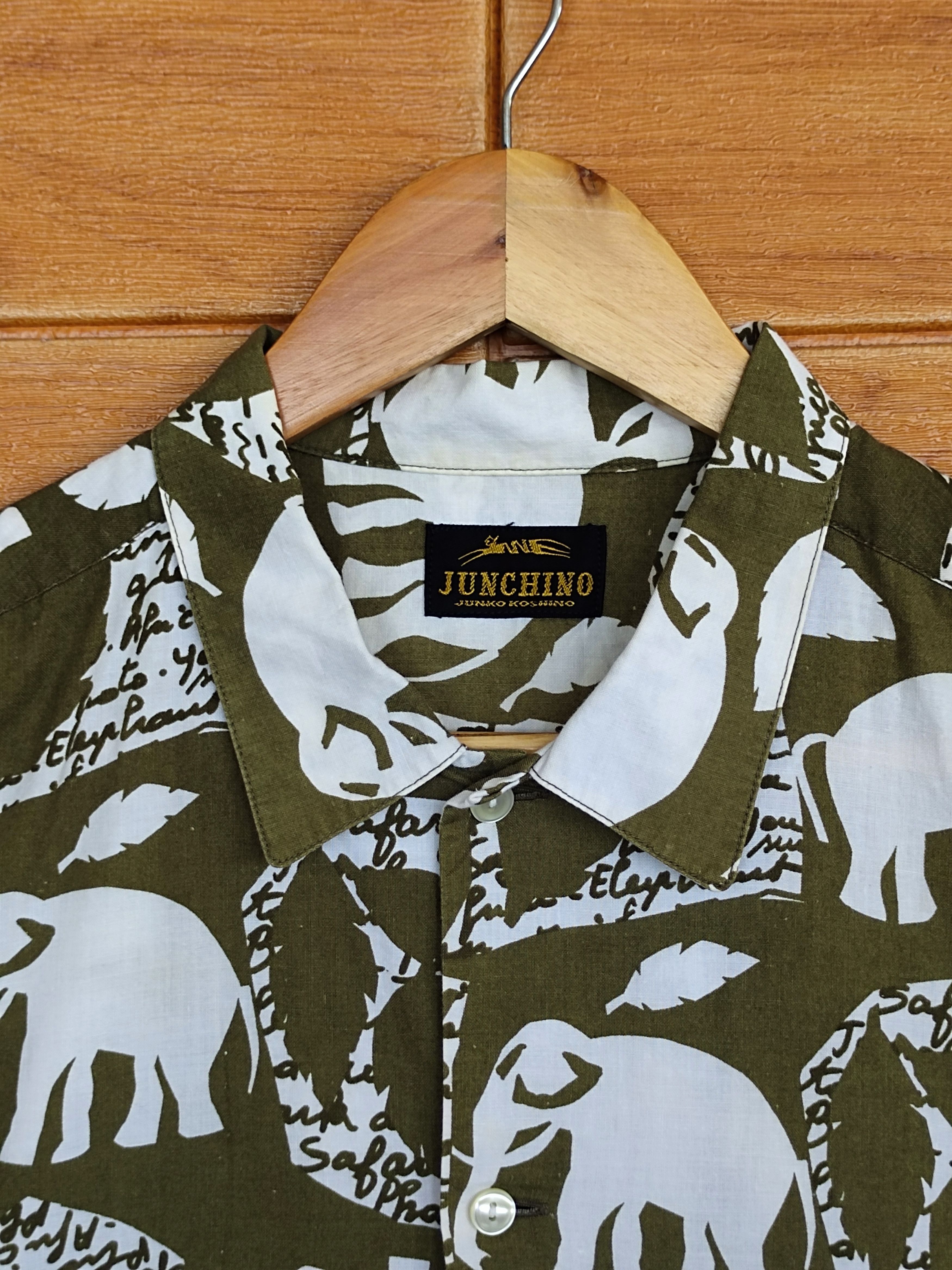 Junko Shimada Junchino By Junko Koshino Elephant Printed Double Pocket Size US L / EU 52-54 / 3 - 6 Thumbnail