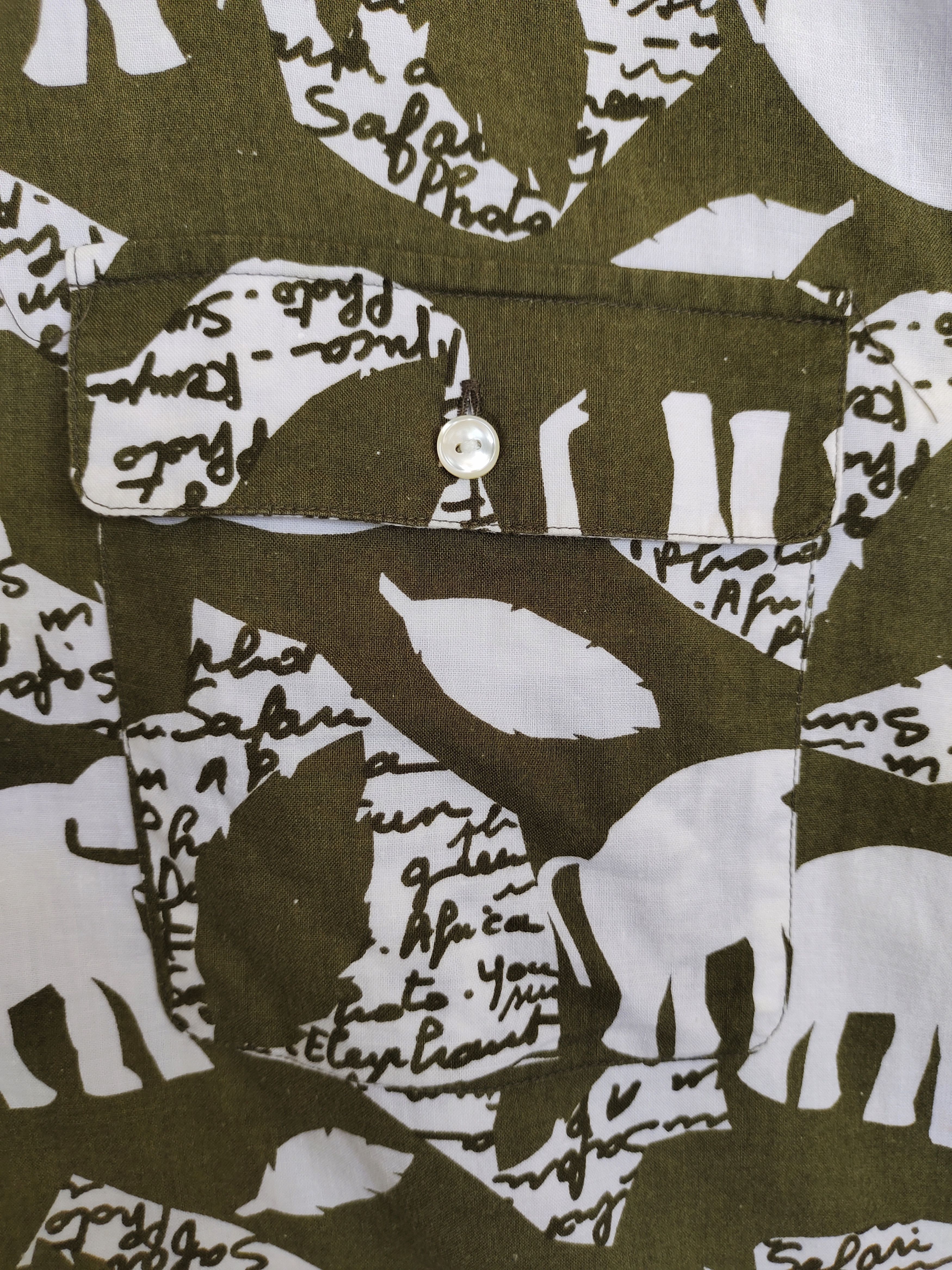 Junko Shimada Junchino By Junko Koshino Elephant Printed Double Pocket Size US L / EU 52-54 / 3 - 5 Thumbnail