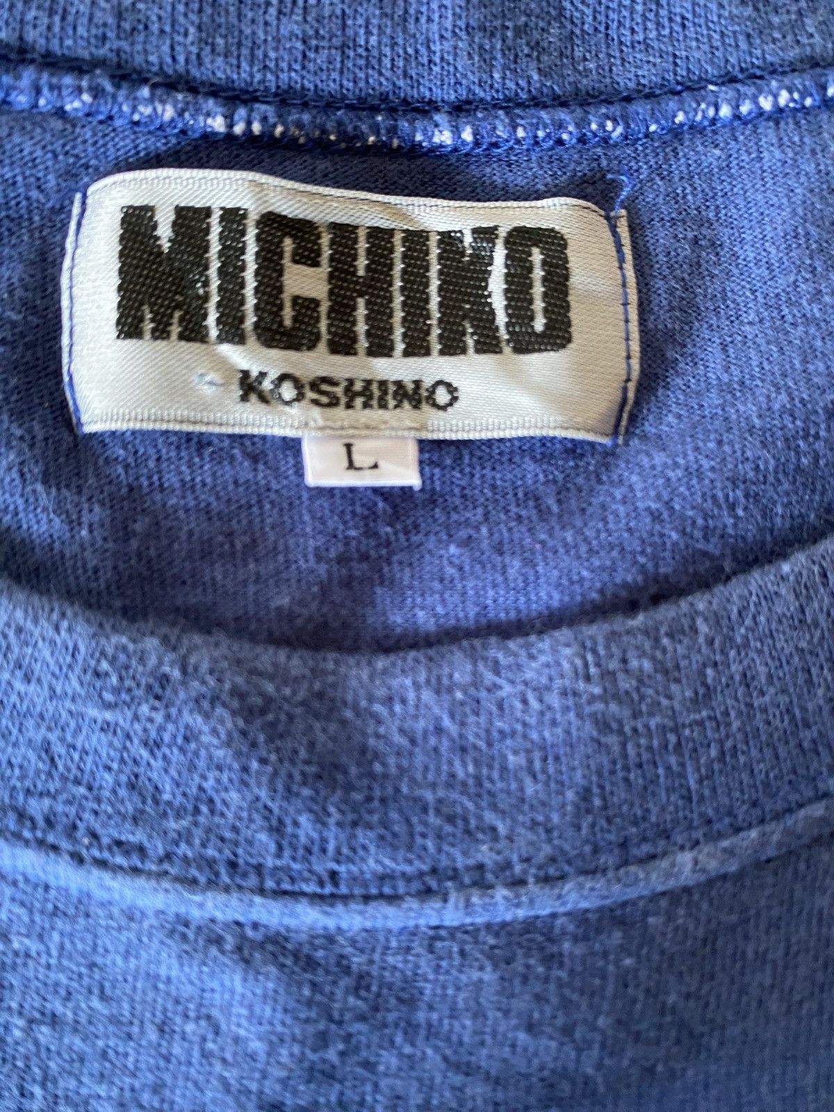 Japanese Brand × Michiko Koshino London × Vintage Vintage Michiko London T Shirt Size US XL / EU 56 / 4 - 4 Thumbnail