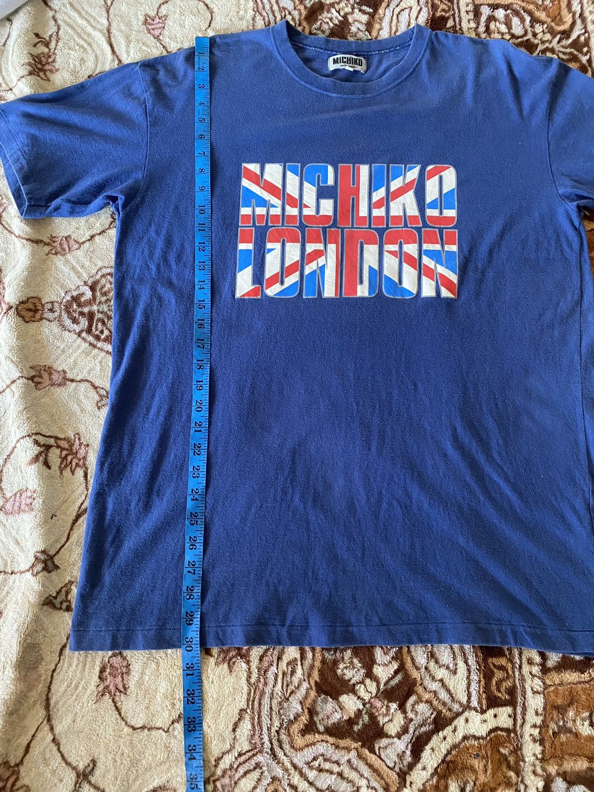 Japanese Brand × Michiko Koshino London × Vintage Vintage Michiko London T Shirt Size US XL / EU 56 / 4 - 7 Thumbnail