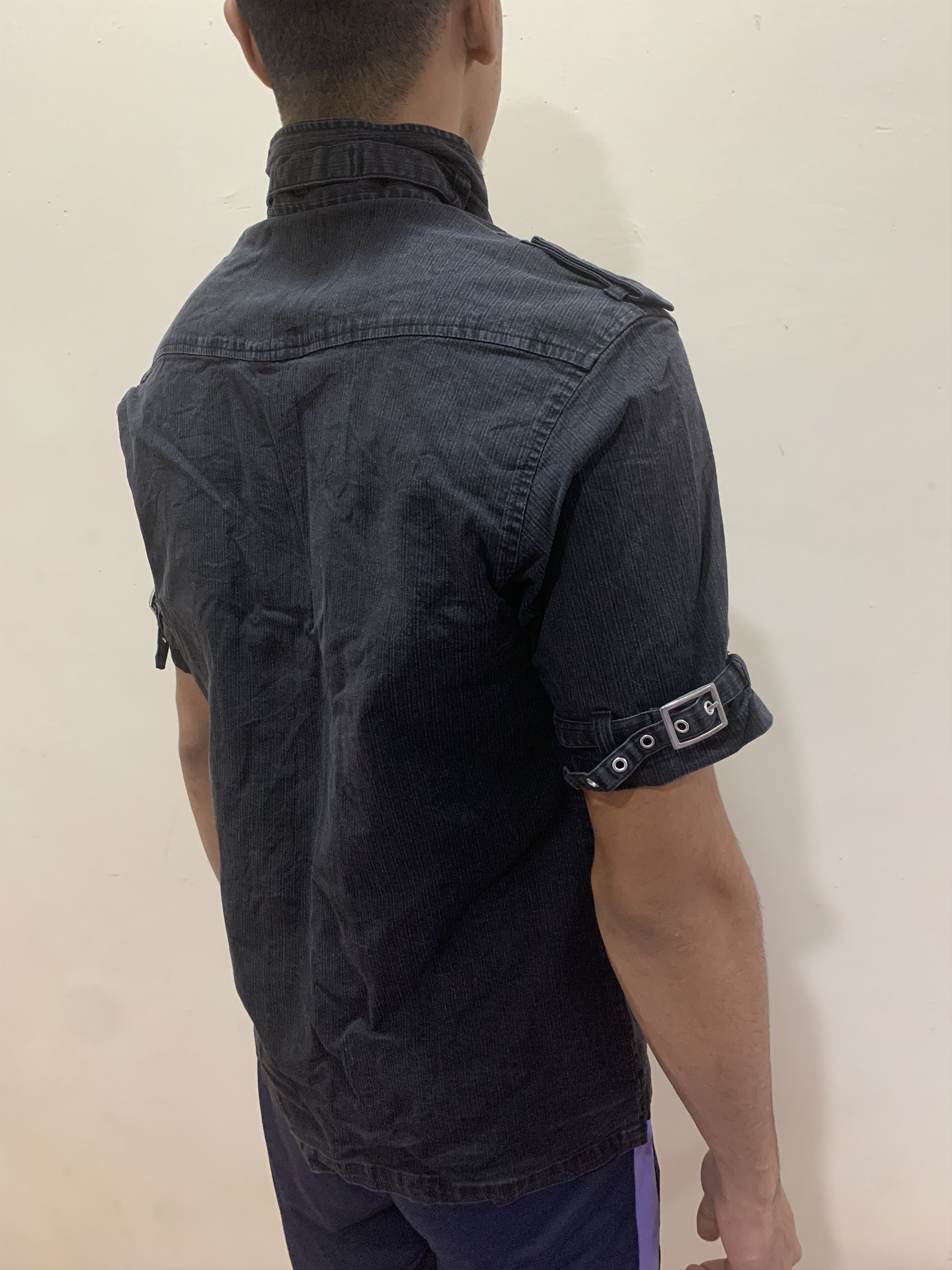 Japanese Brand × Seditionaries Short Sleeve Bondage Shirt by TAKAIQ.COM Size US L / EU 52-54 / 3 - 14 Thumbnail