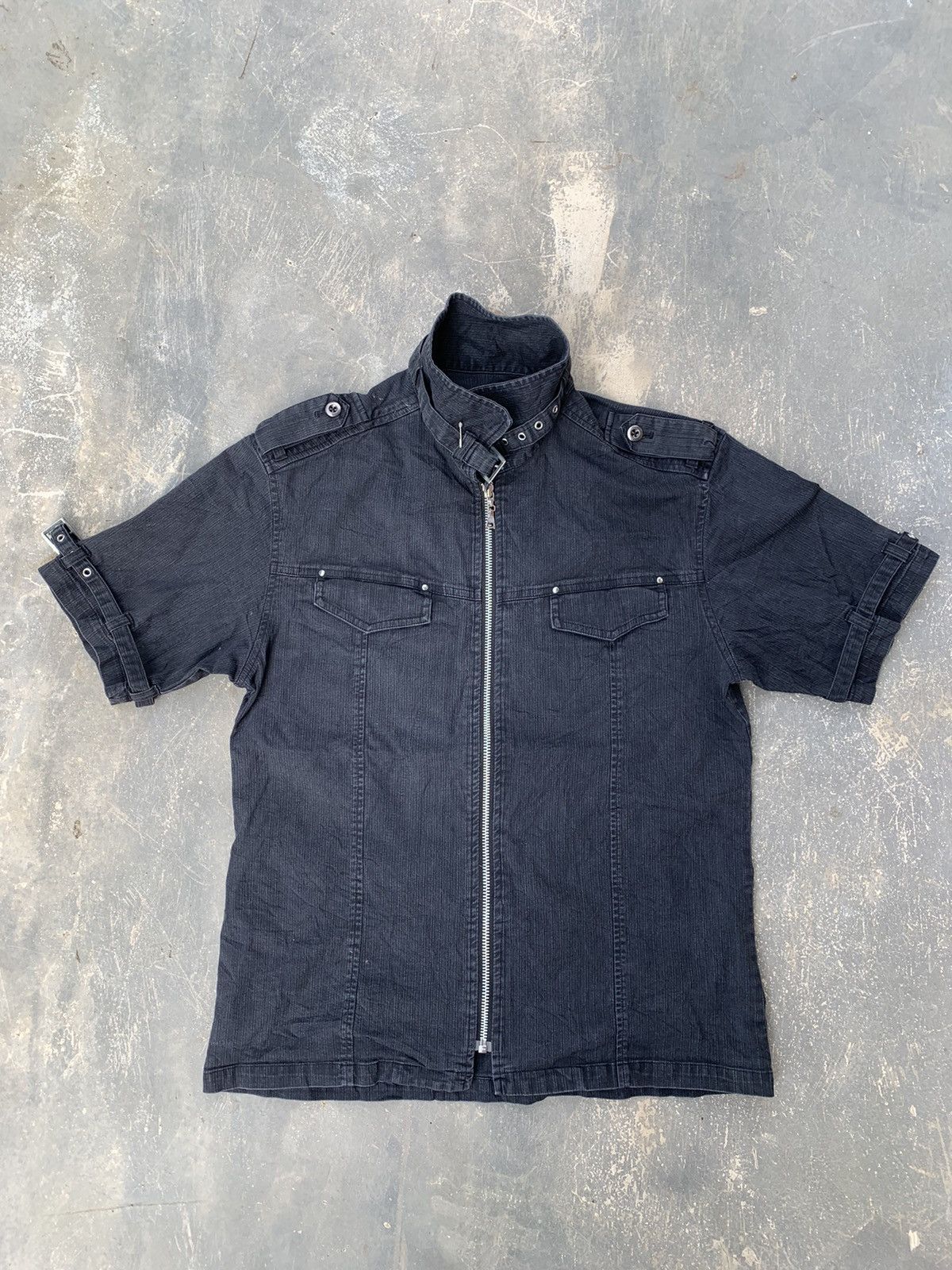 Japanese Brand × Seditionaries Short Sleeve Bondage Shirt by TAKAIQ.COM Size US L / EU 52-54 / 3 - 1 Thumbnail