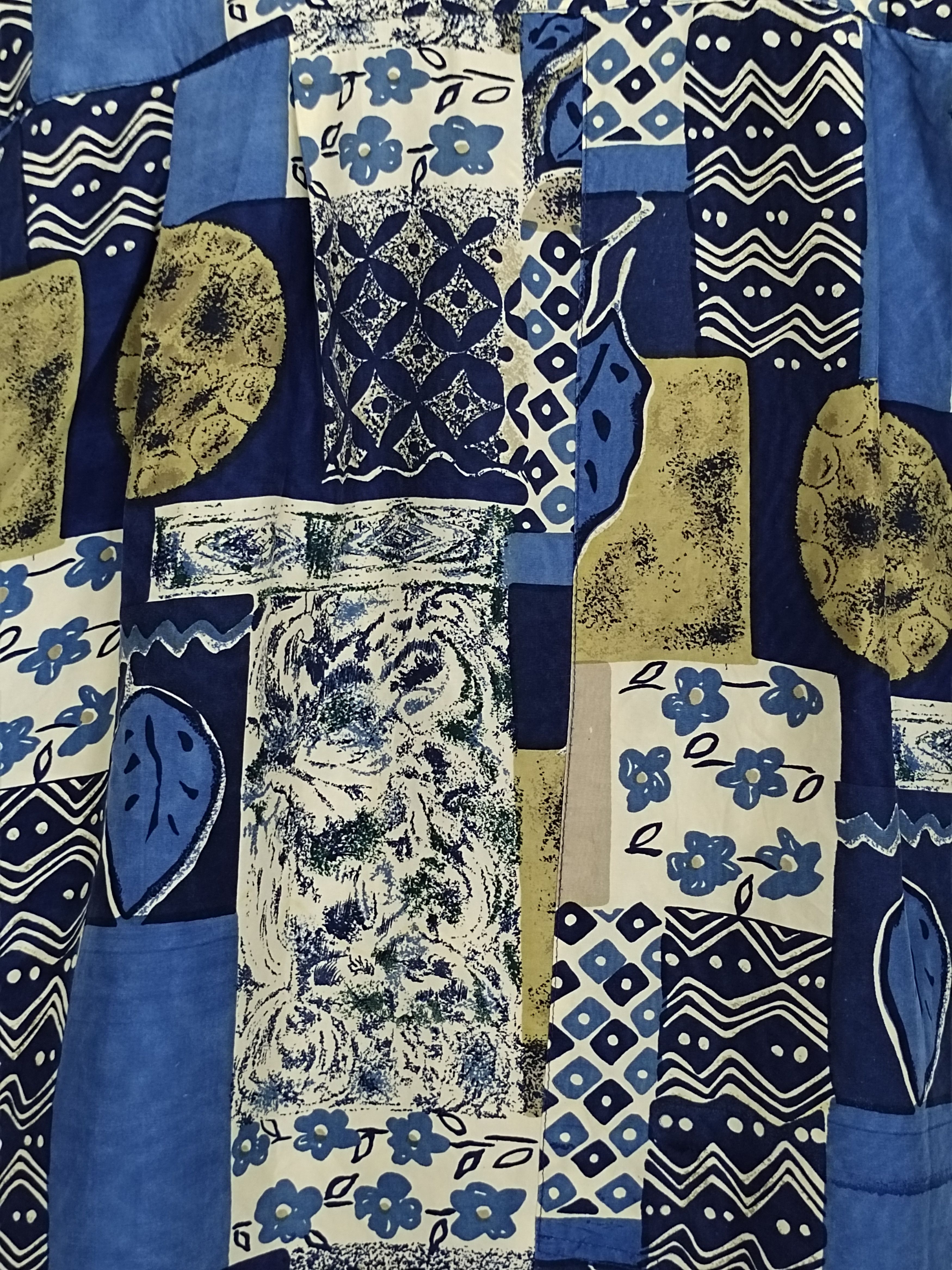 Japanese Brand Vintage Hawaiian Design Geometry Artwork Women Shirt Size L / US 10 / IT 46 - 10 Thumbnail