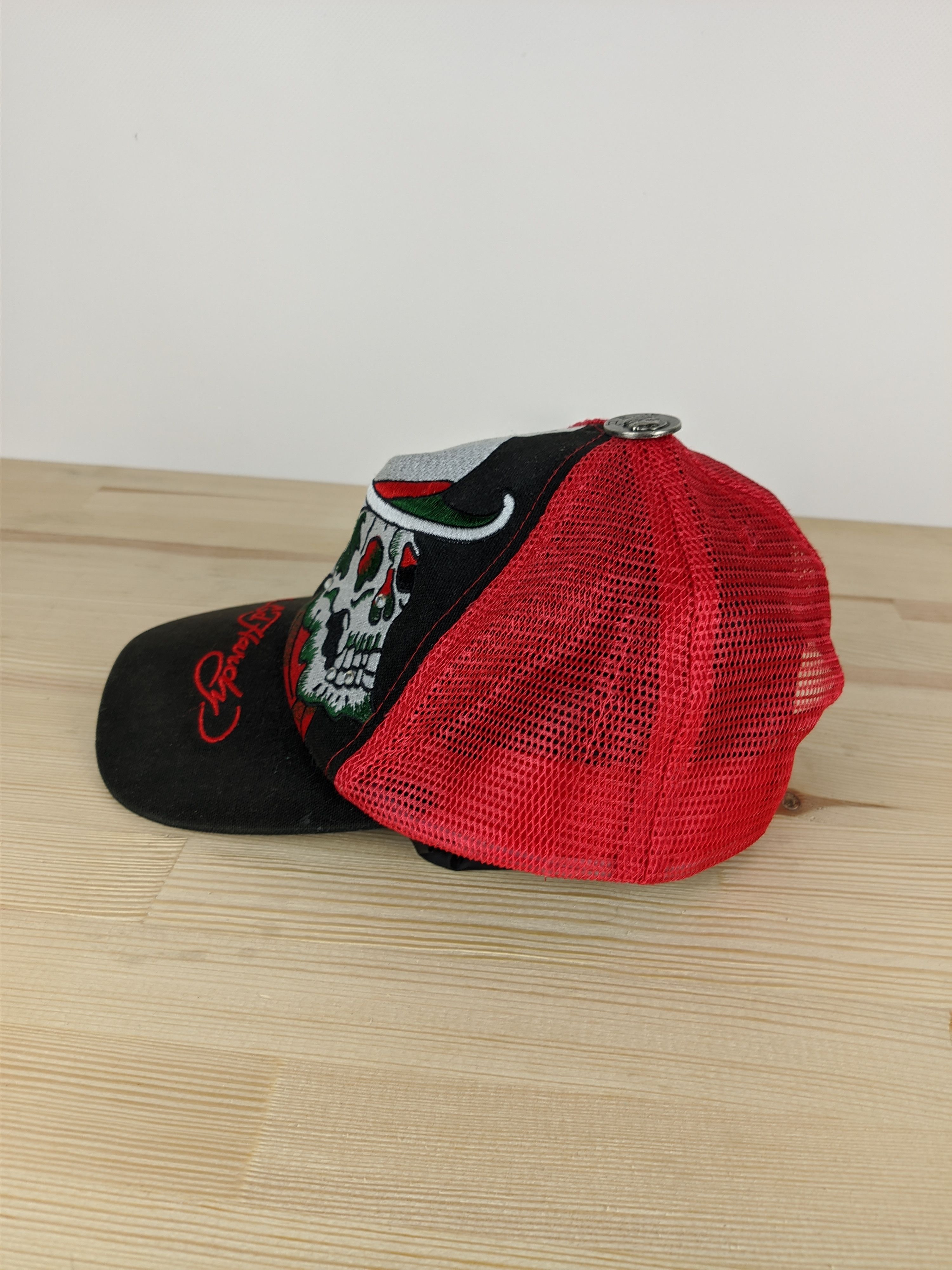 Christian Audigier × Ed Hardy Y2K Ed Hardy Skull Cap Size ONE SIZE - 4 Thumbnail