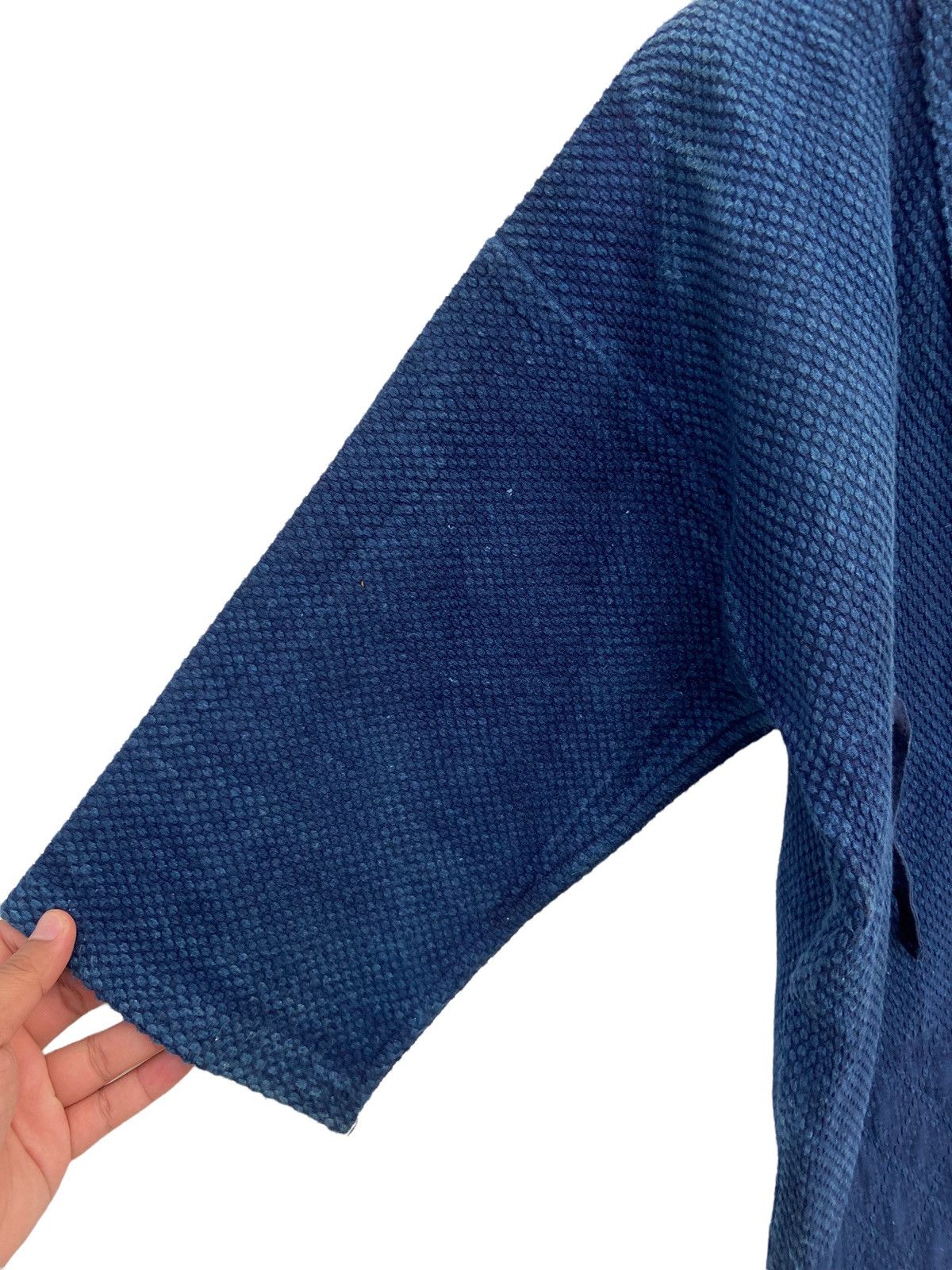 Vintage Japanese Brand Indigo Blue Sanjuro Jacket Size US XXL / EU 58 / 5 - 4 Thumbnail