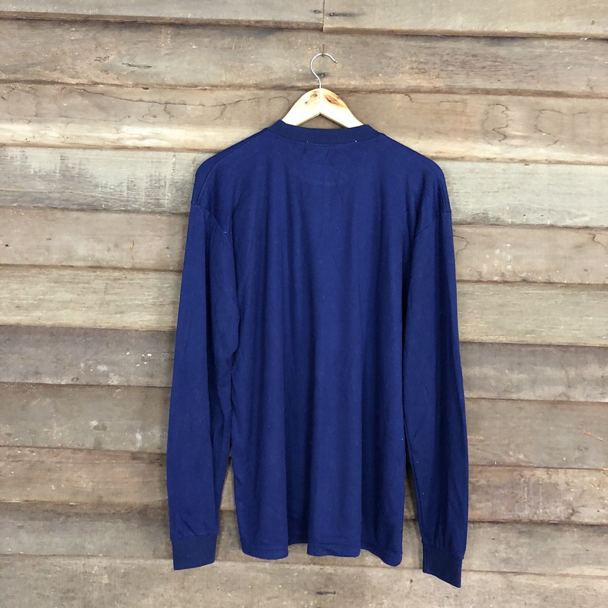 Adidas vintage Blue Big Logo Sweatshirt #3963
