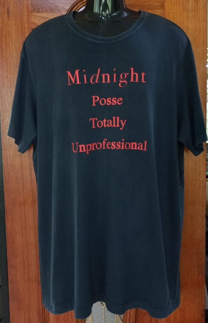 A$AP Rocky × Midnight Studios × Rap Tees A$AP Rocky x Midnight Posse Totally Unprofessional T-shirt Size US XL / EU 56 / 4 - 1 Thumbnail