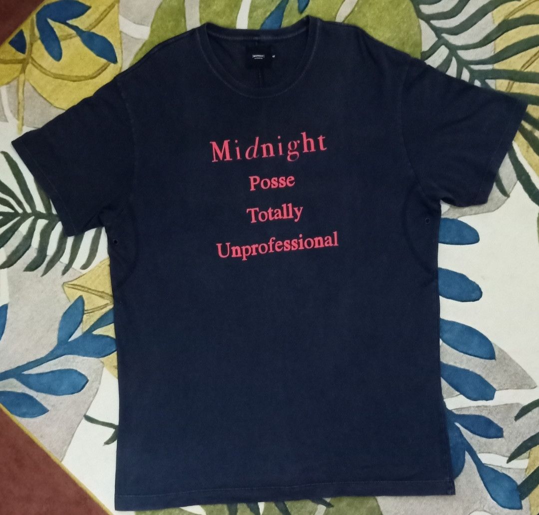 A$AP Rocky × Midnight Studios × Rap Tees A$AP Rocky x Midnight Posse Totally Unprofessional T-shirt Size US XL / EU 56 / 4 - 6 Thumbnail