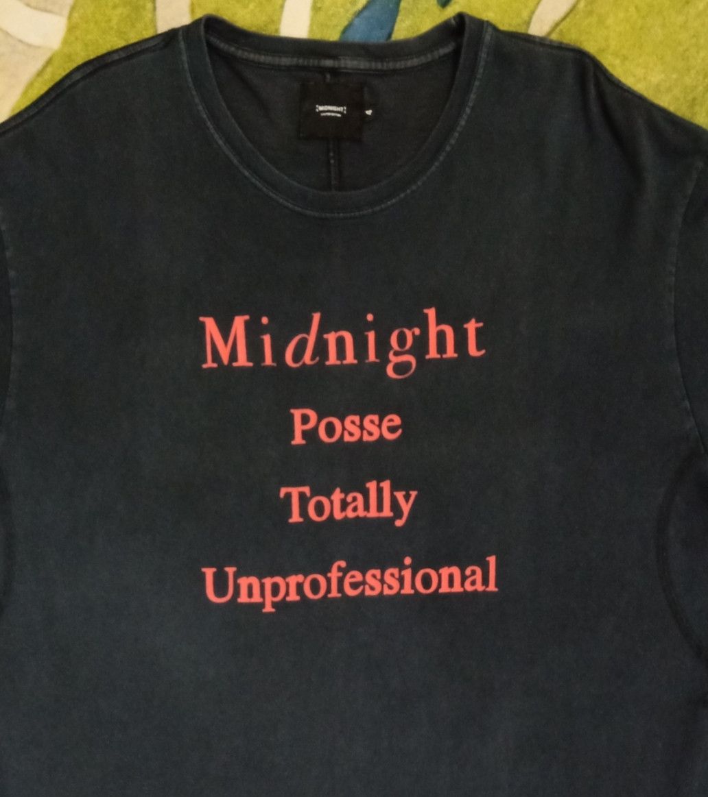 A$AP Rocky × Midnight Studios × Rap Tees A$AP Rocky x Midnight Posse Totally Unprofessional T-shirt Size US XL / EU 56 / 4 - 7 Thumbnail