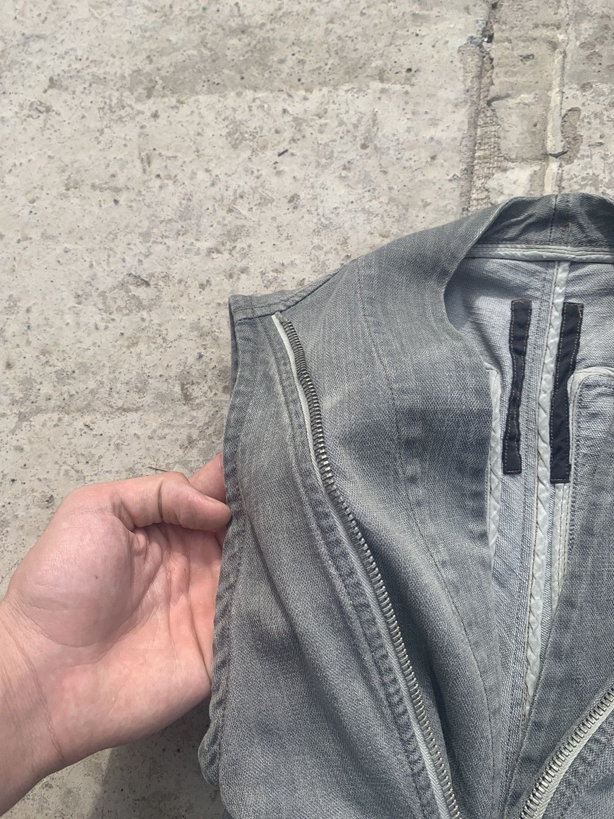 Rick Owens × Rick Owens Drkshdw Rick Owens Vest Size US M / EU 48-50 / 2 - 4 Thumbnail