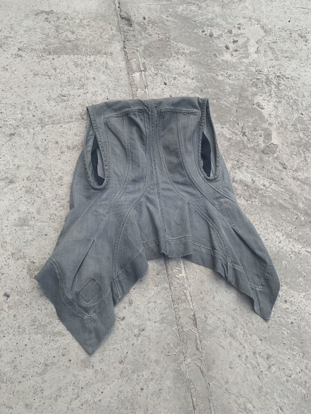 Rick Owens × Rick Owens Drkshdw Rick Owens Vest Size US M / EU 48-50 / 2 - 15 Thumbnail