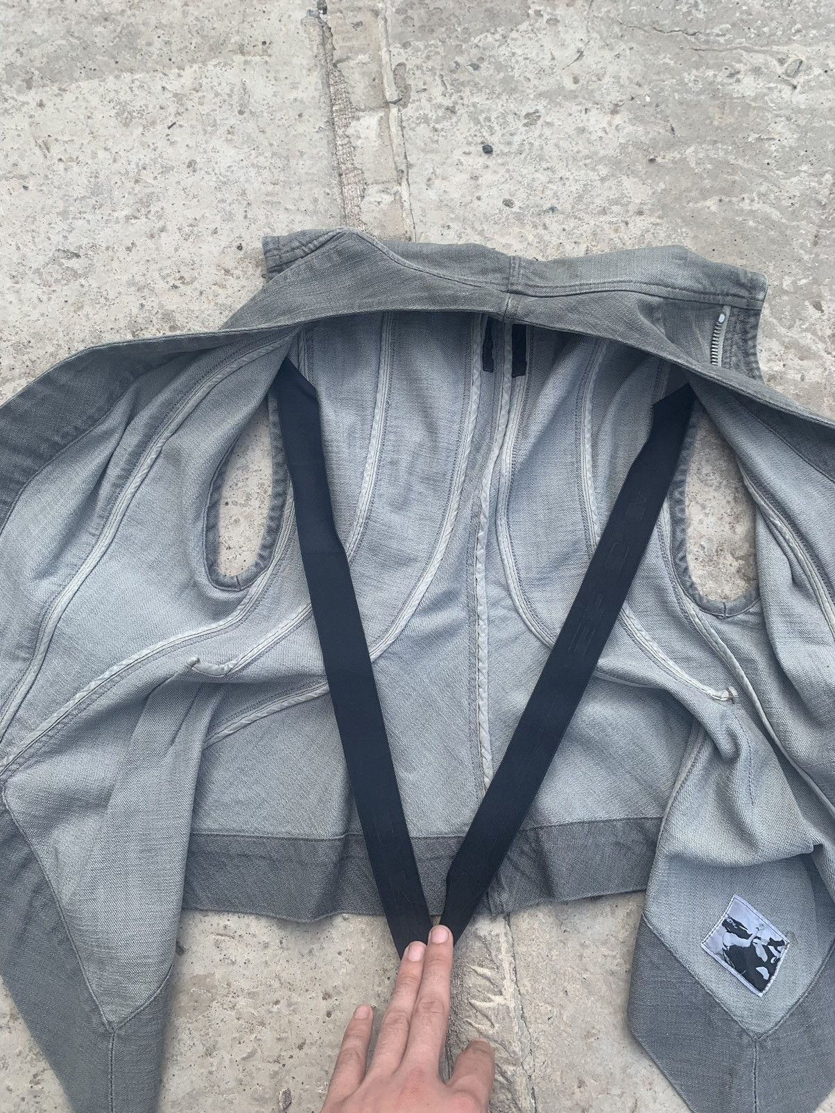 Rick Owens × Rick Owens Drkshdw Rick Owens Vest Size US M / EU 48-50 / 2 - 13 Thumbnail