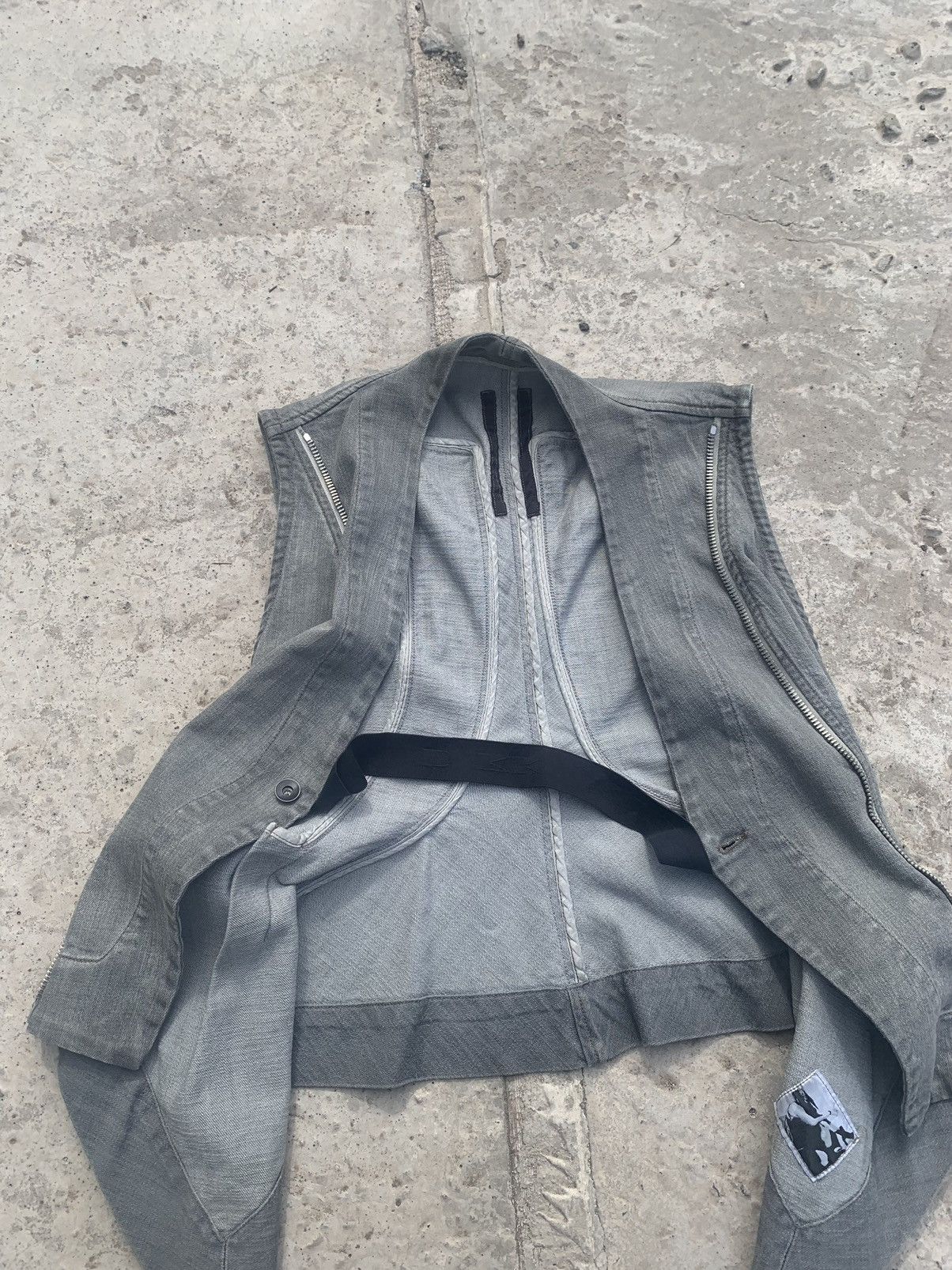 Rick Owens × Rick Owens Drkshdw Rick Owens Vest Size US M / EU 48-50 / 2 - 6 Thumbnail