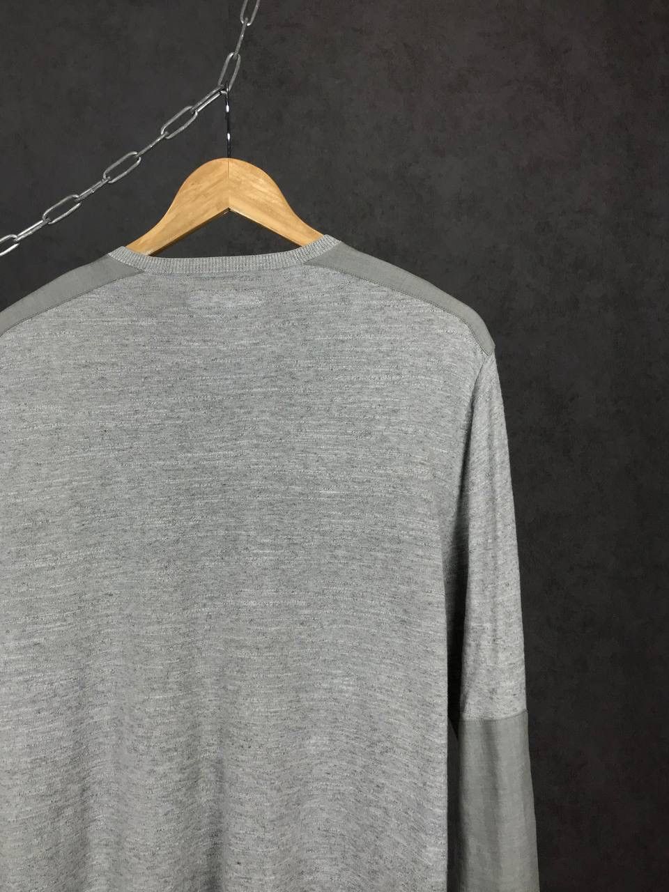 Allsaints Allsaints luxury streetwear gray sweatshirt Size US L / EU 52-54 / 3 - 6 Thumbnail
