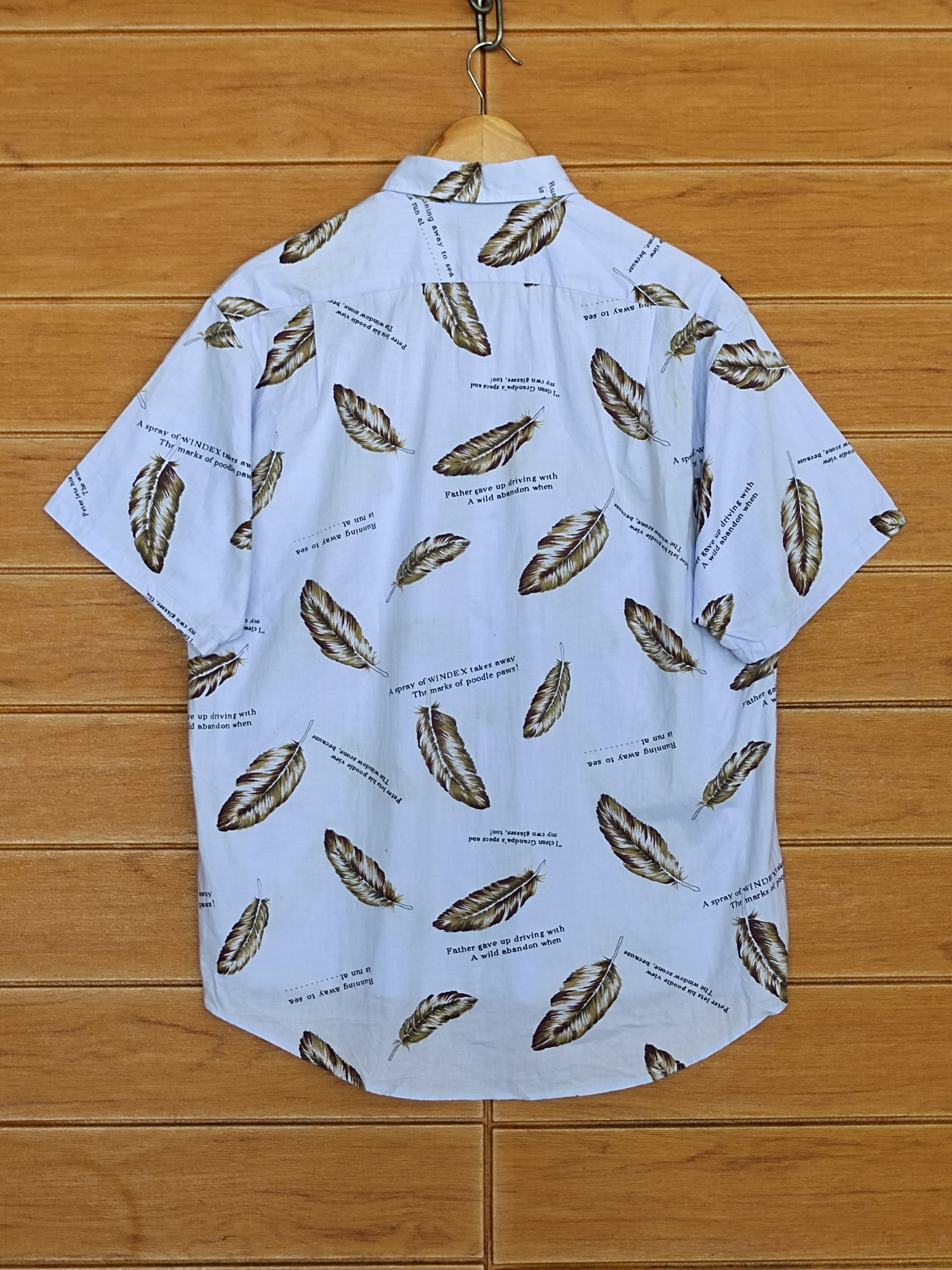 Japanese Brand Vintage Men Satisfaction Hawaiian Shirt Size US M / EU 48-50 / 2 - 10 Thumbnail