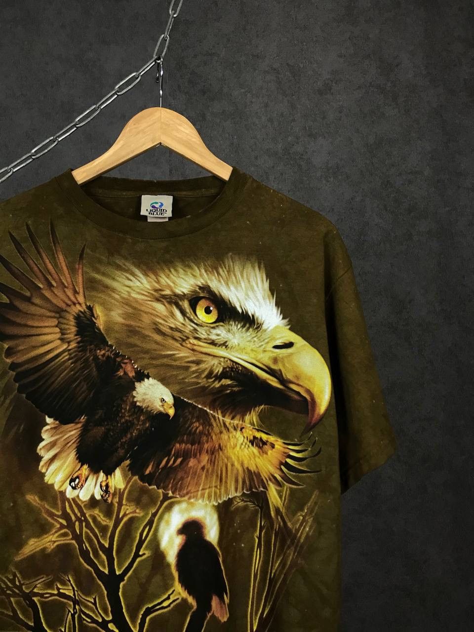 Liquid Blue Eagle Animal 2000 Liquid blue vintage overprinted tee Size US L / EU 52-54 / 3 - 2 Thumbnail