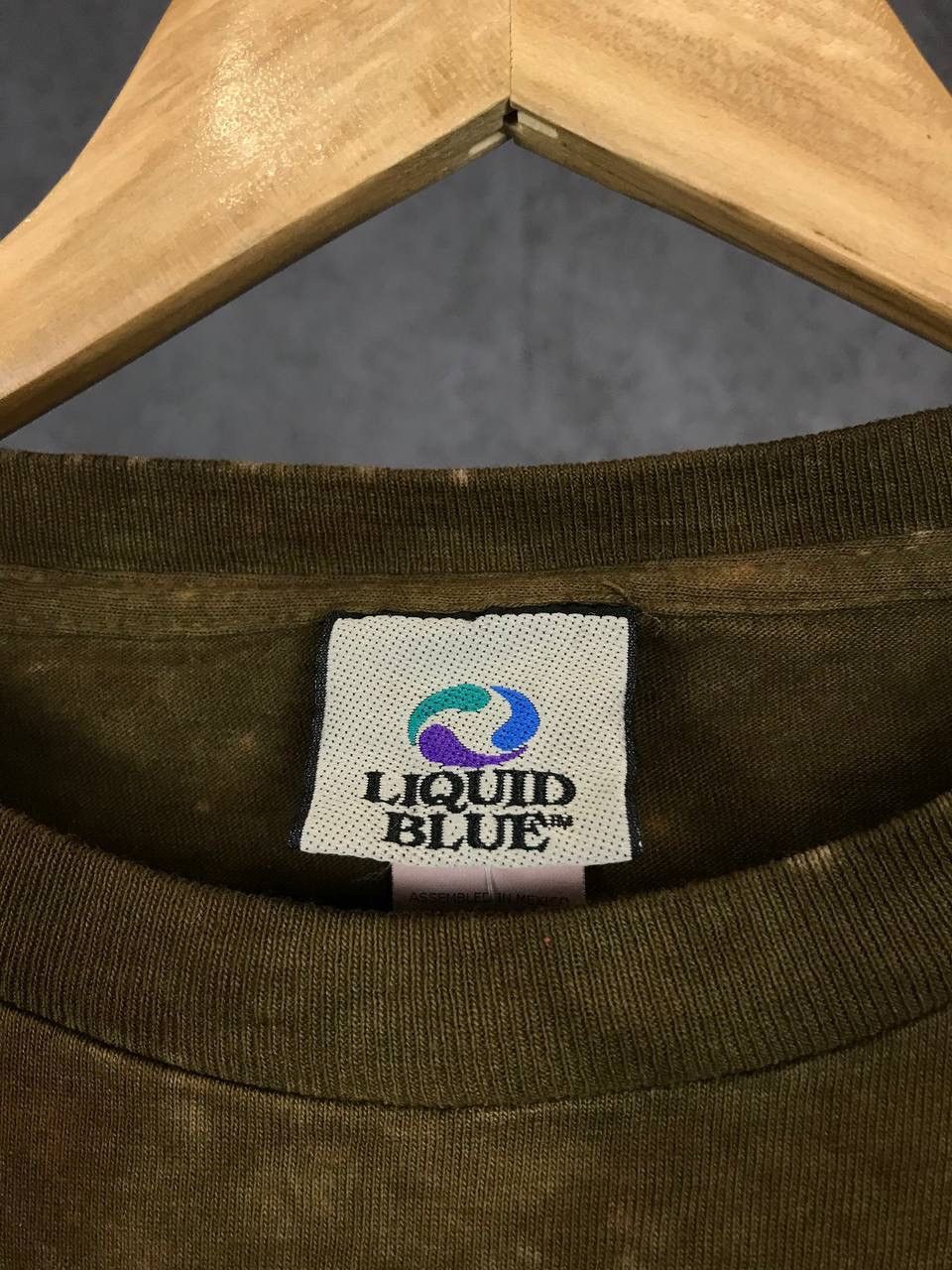 Liquid Blue Eagle Animal 2000 Liquid blue vintage overprinted tee Size US L / EU 52-54 / 3 - 3 Thumbnail