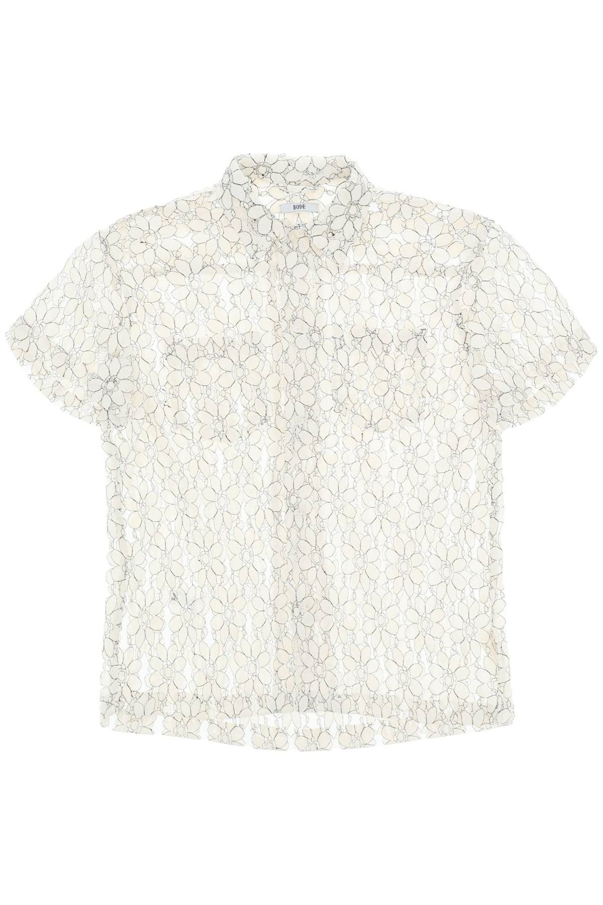 Pre-owned Bode 'daisy Lace' Shirt In Mixed Colours