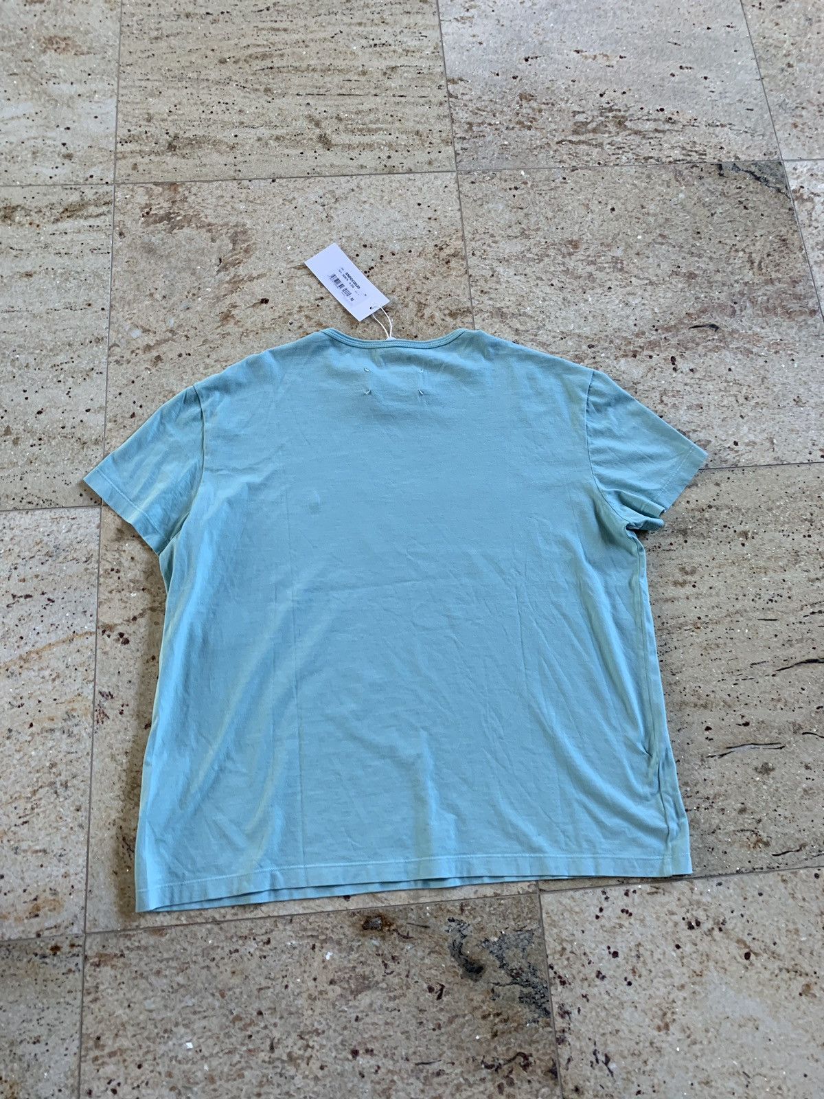 Maison Margiela Mint Green Logo Tee, SS Size US S / EU 44-46 / 1 - 12 Thumbnail