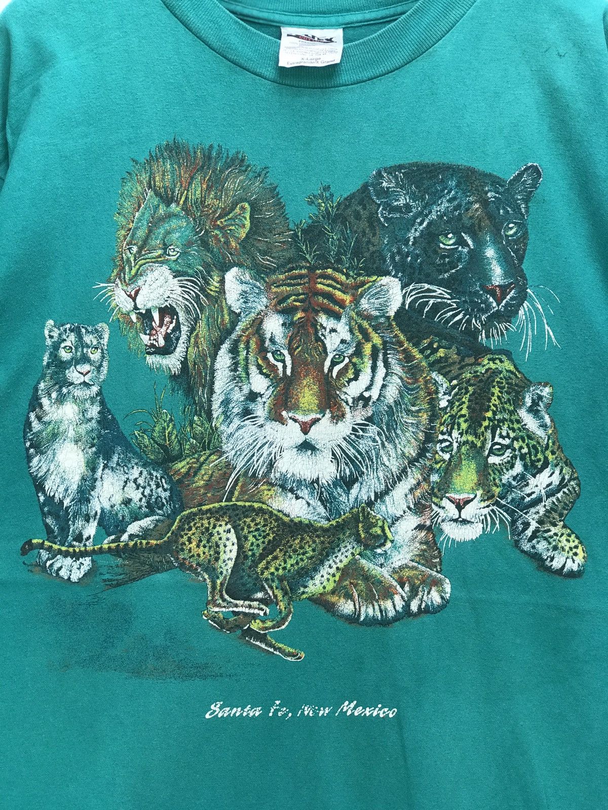 Tultex VINTAGE FULLPRINT TIGER AND ANIMAL Size US XL / EU 56 / 4 - 3 Thumbnail