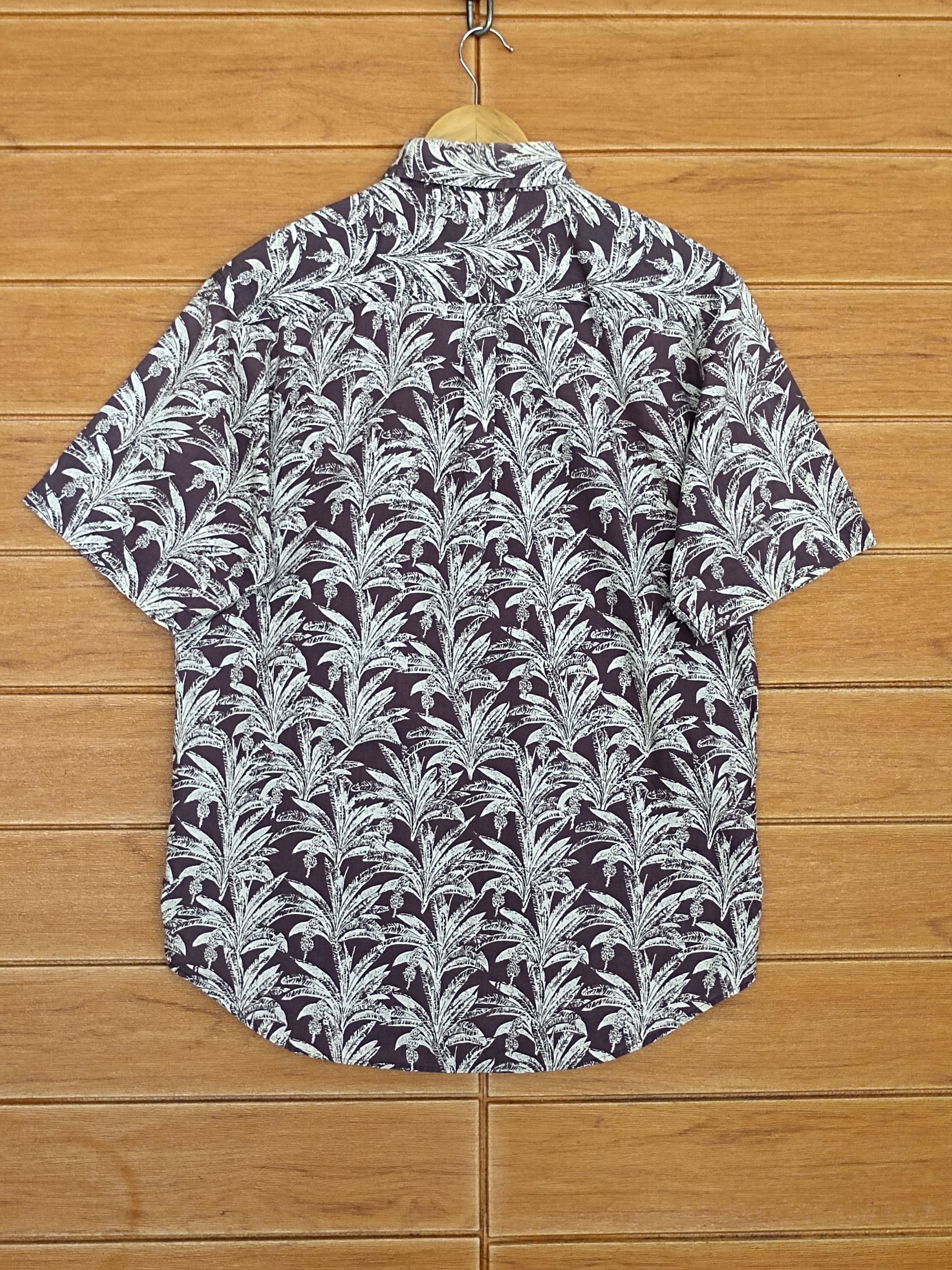 Octopus Vintage 90s Octopus Army "Banana Trees" Hawaiian Shirt Size US M / EU 48-50 / 2 - 10 Thumbnail