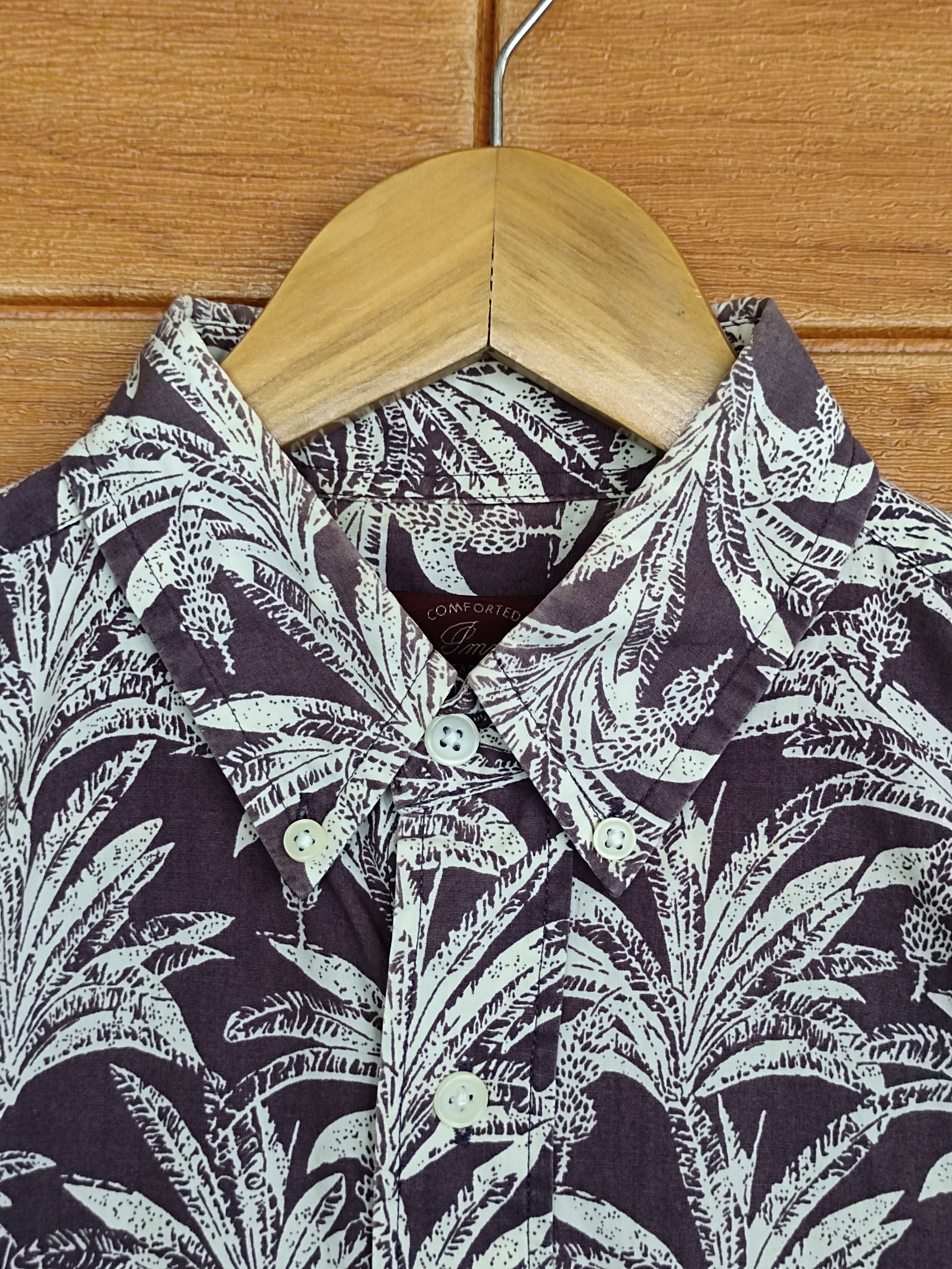 Octopus Vintage 90s Octopus Army "Banana Trees" Hawaiian Shirt Size US M / EU 48-50 / 2 - 5 Thumbnail