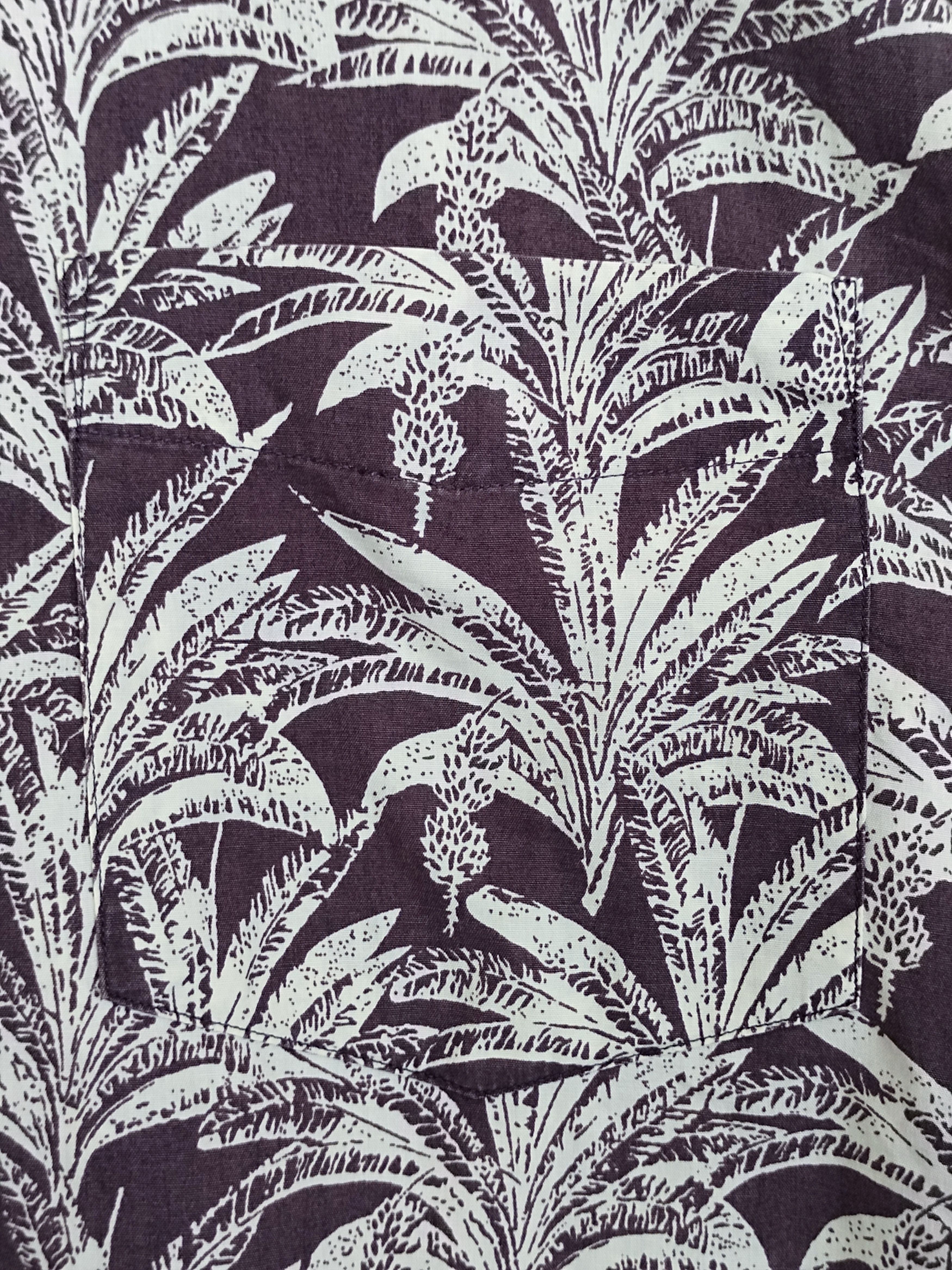 Octopus Vintage 90s Octopus Army "Banana Trees" Hawaiian Shirt Size US M / EU 48-50 / 2 - 4 Thumbnail