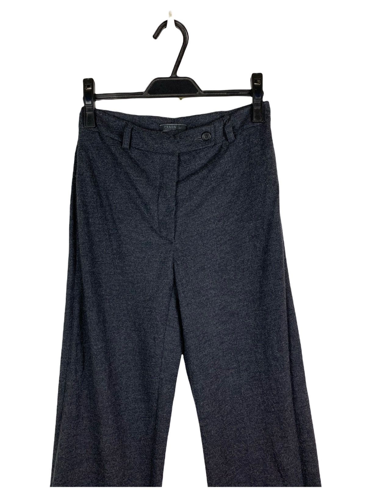 Prada 🔥Vintage Prada Made in Italy 100% Wool Pants Size:42 Size US 27 - 3 Thumbnail