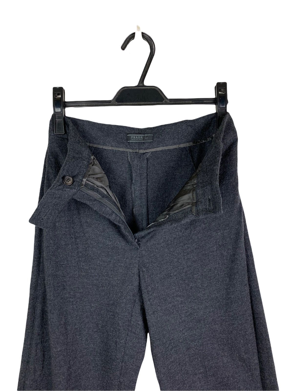 Prada 🔥Vintage Prada Made in Italy 100% Wool Pants Size:42 Size US 27 - 10 Thumbnail