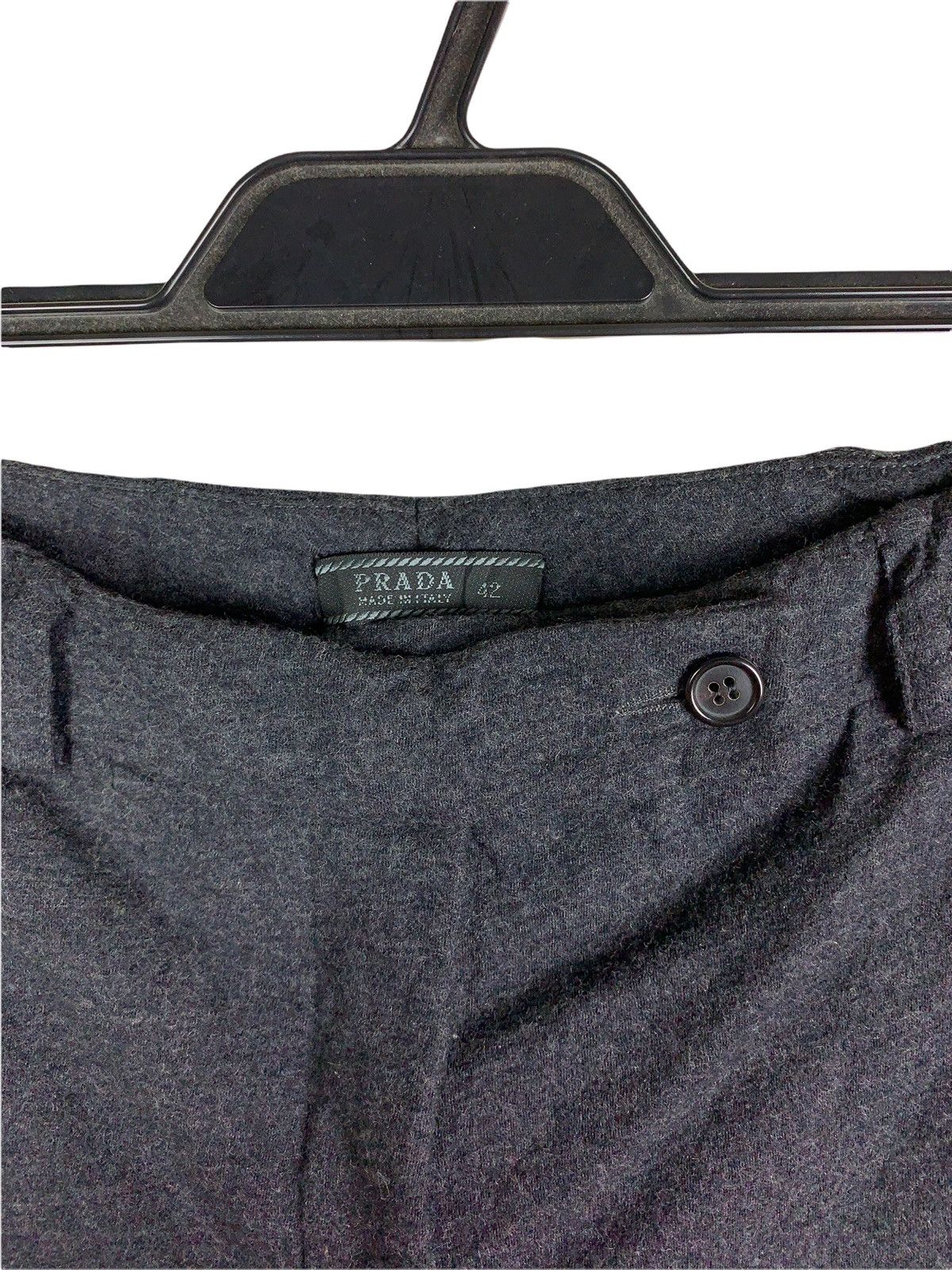 Prada 🔥Vintage Prada Made in Italy 100% Wool Pants Size:42 Size US 27 - 7 Thumbnail