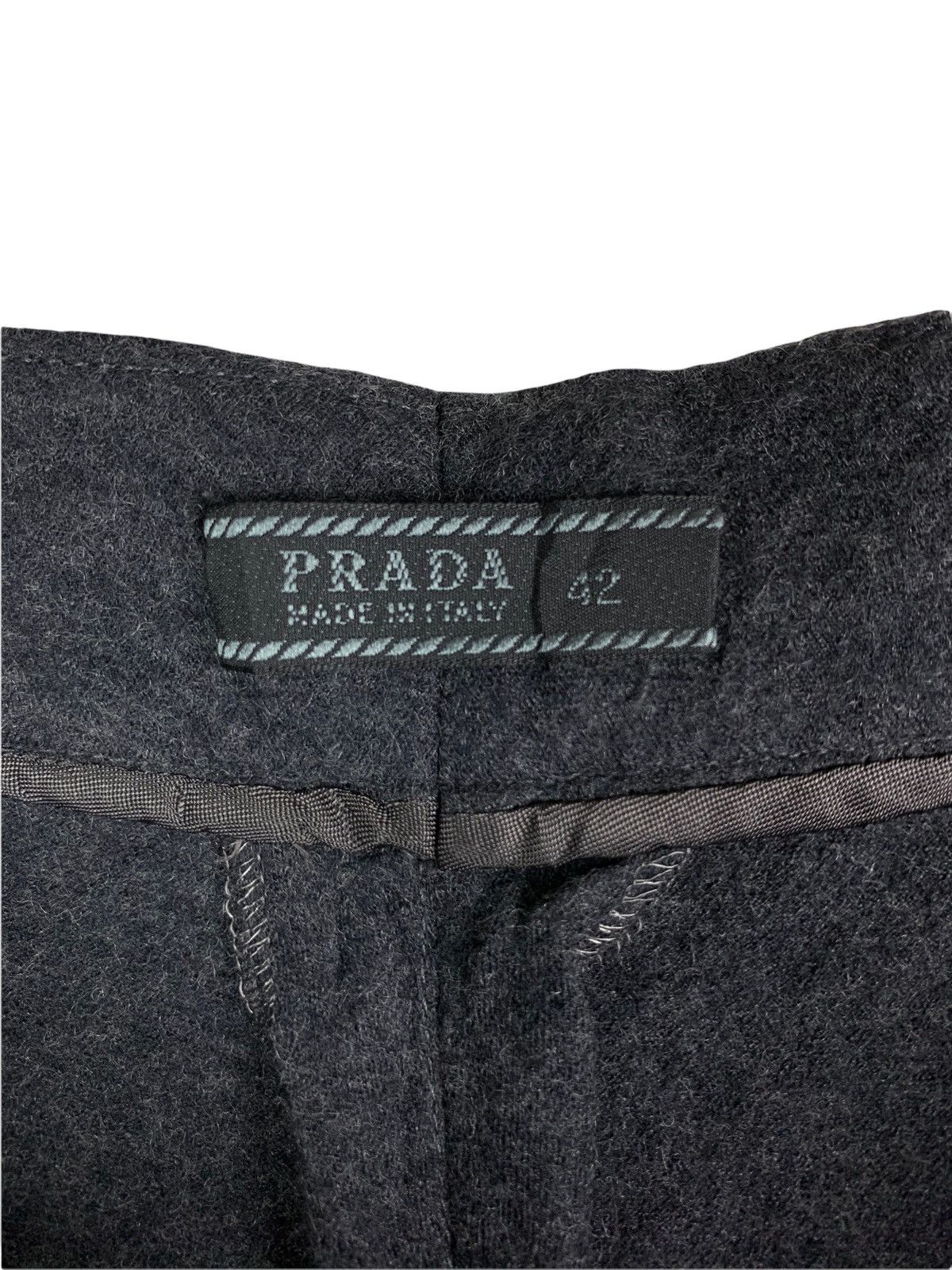 Prada 🔥Vintage Prada Made in Italy 100% Wool Pants Size:42 Size US 27 - 12 Thumbnail