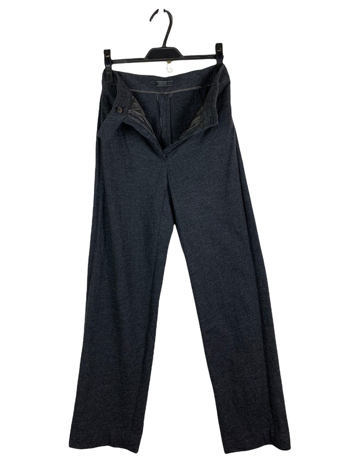 Prada 🔥Vintage Prada Made in Italy 100% Wool Pants Size:42 Size US 27 - 1 Thumbnail