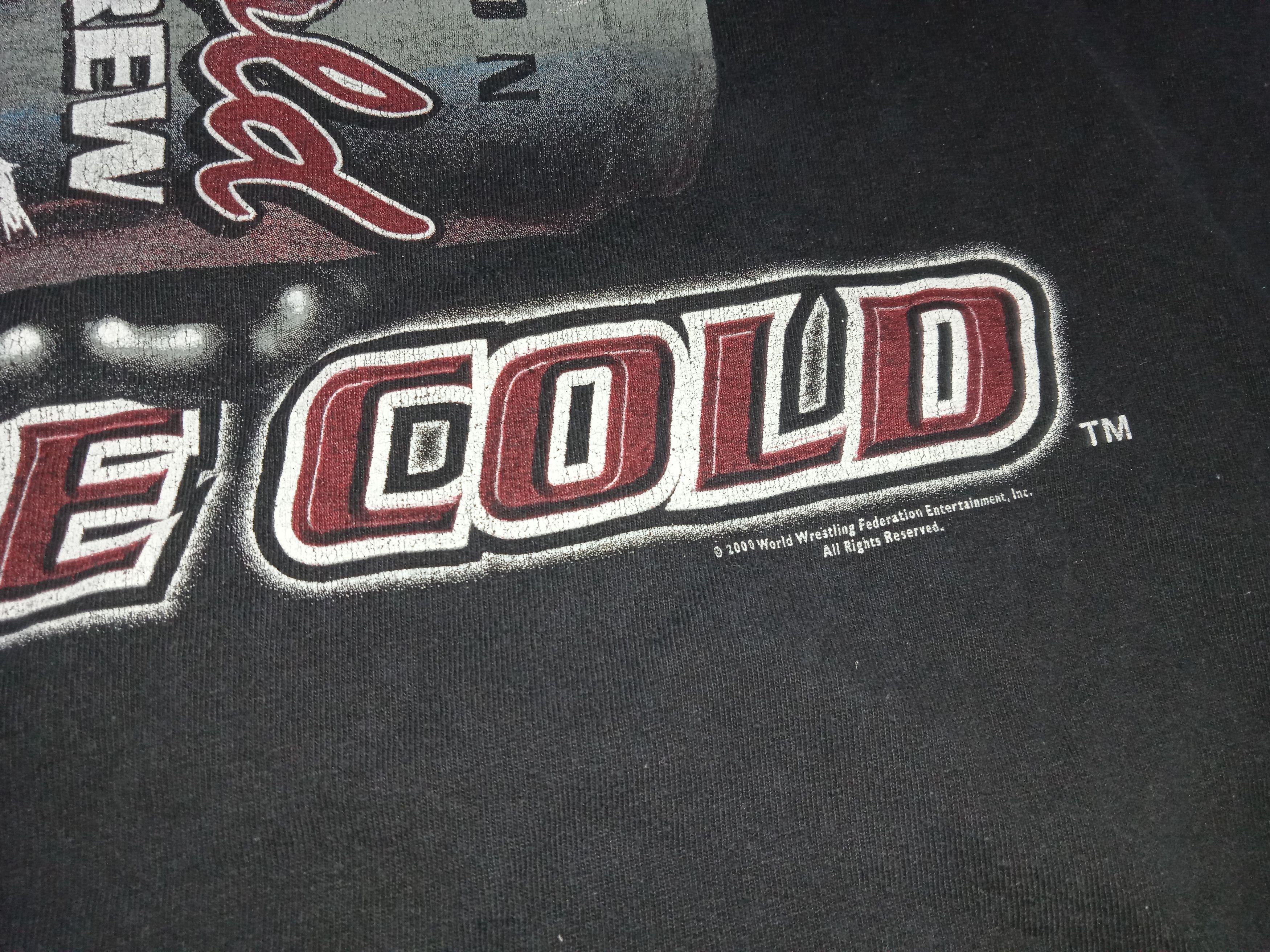 Vintage Vintage 90s WWF Stone Cold 1999 T-Shirt erd Size US XL / EU 56 / 4 - 4 Thumbnail