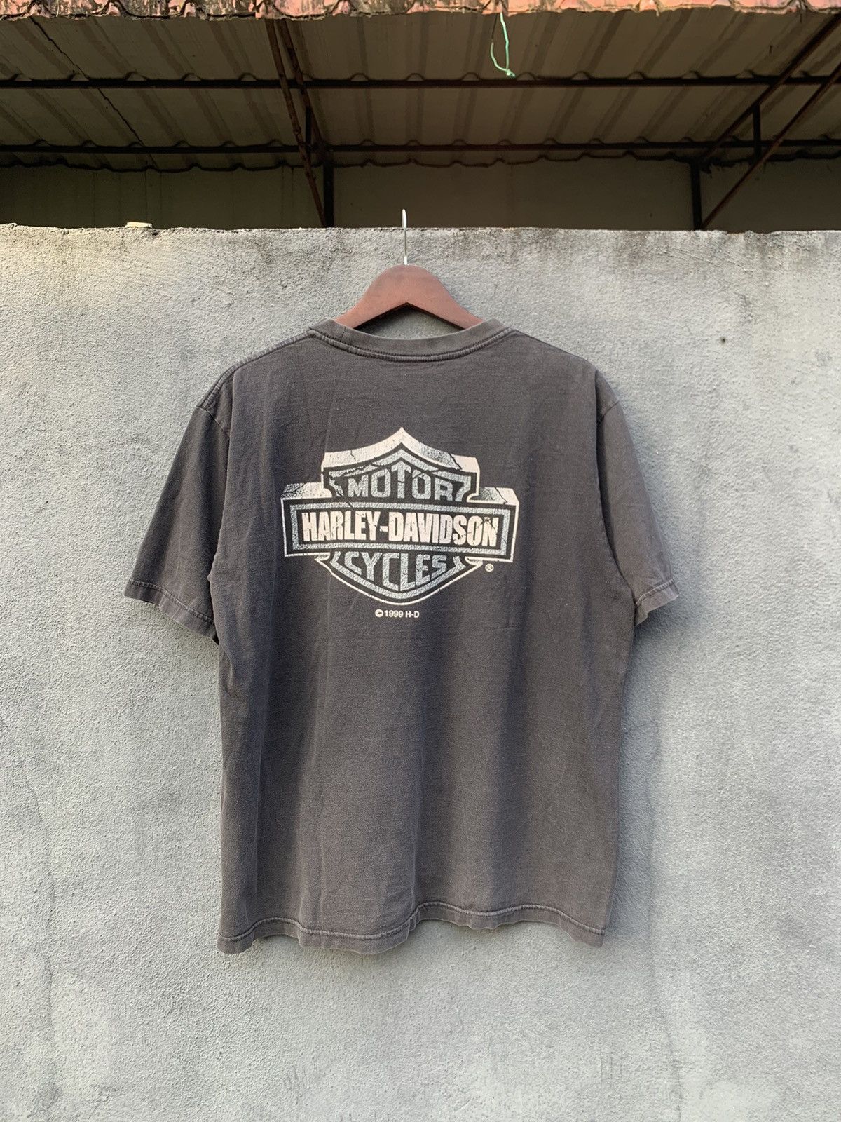 Harley Davidson 👹Vintage 1999 FADED HARLEY DAVIDSON Tshirt Size US M / EU 48-50 / 2 - 6 Thumbnail