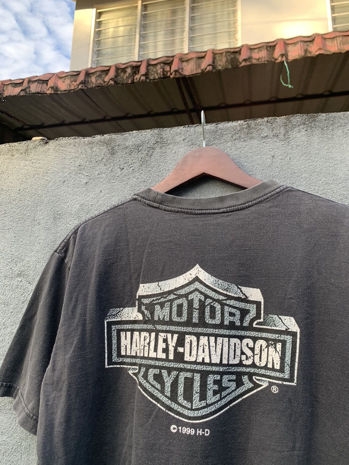Harley Davidson 👹Vintage 1999 FADED HARLEY DAVIDSON Tshirt Size US M / EU 48-50 / 2 - 8 Thumbnail