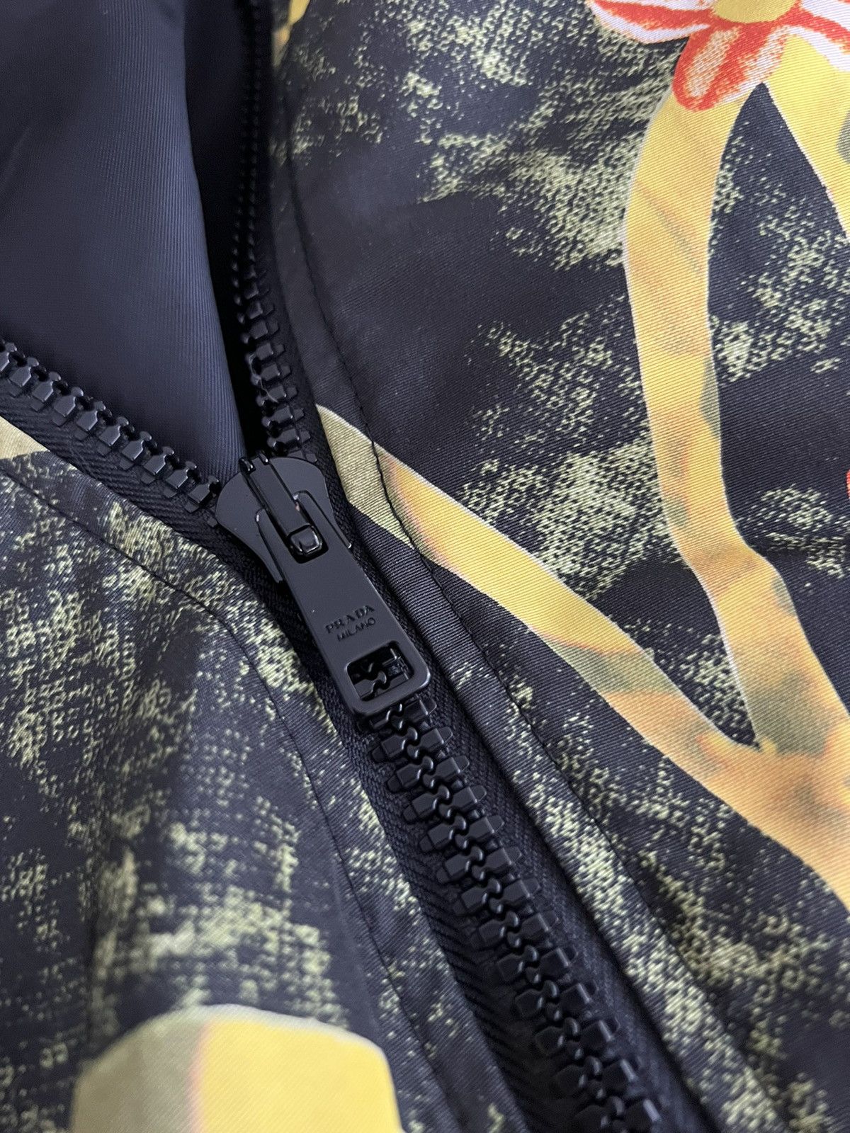 Prada AW16 Christophe Chemin Floreal Printed Hooded Jacket Size US M / EU 48-50 / 2 - 5 Thumbnail