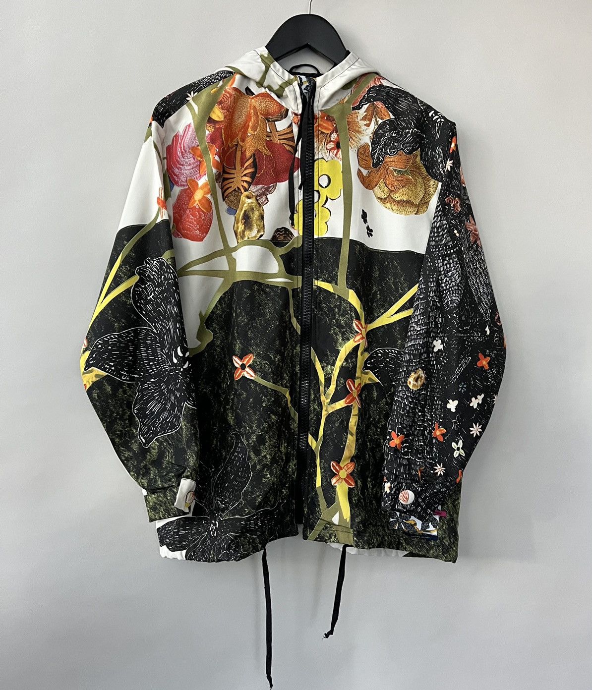 Prada AW16 Christophe Chemin Floreal Printed Hooded Jacket Size US M / EU 48-50 / 2 - 1 Thumbnail