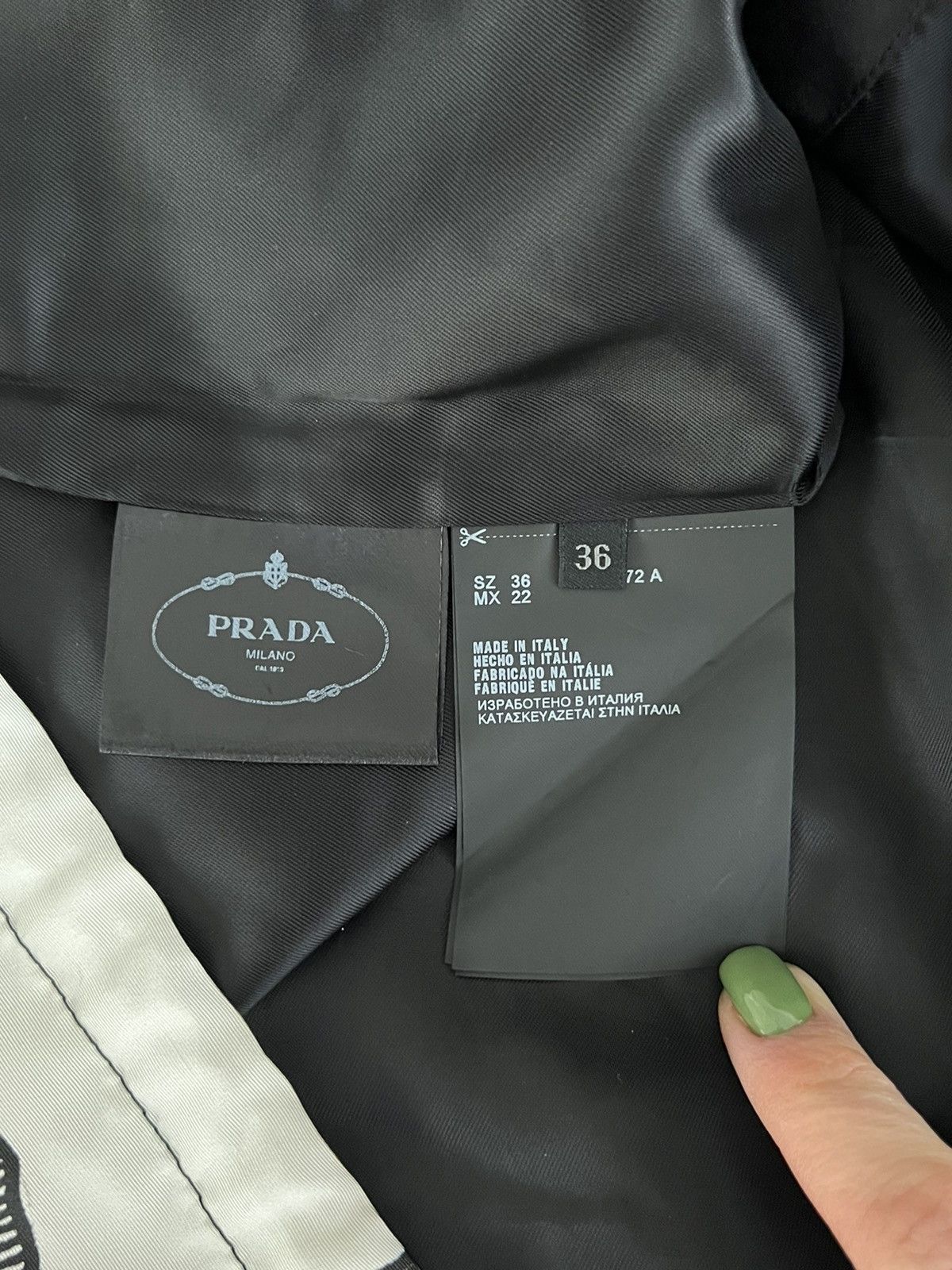 Prada AW16 Christophe Chemin Floreal Printed Hooded Jacket Size US M / EU 48-50 / 2 - 7 Thumbnail