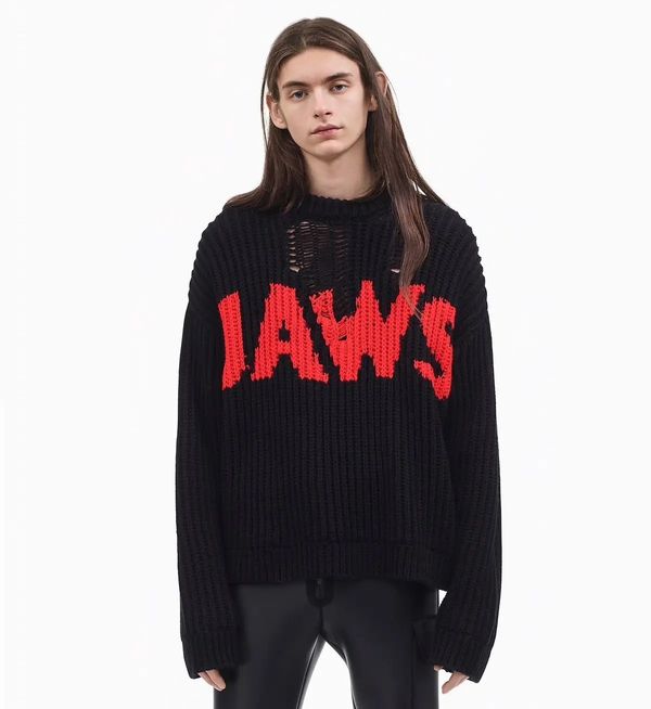 Calvin klein clearance 205w39nyc jaws sweater