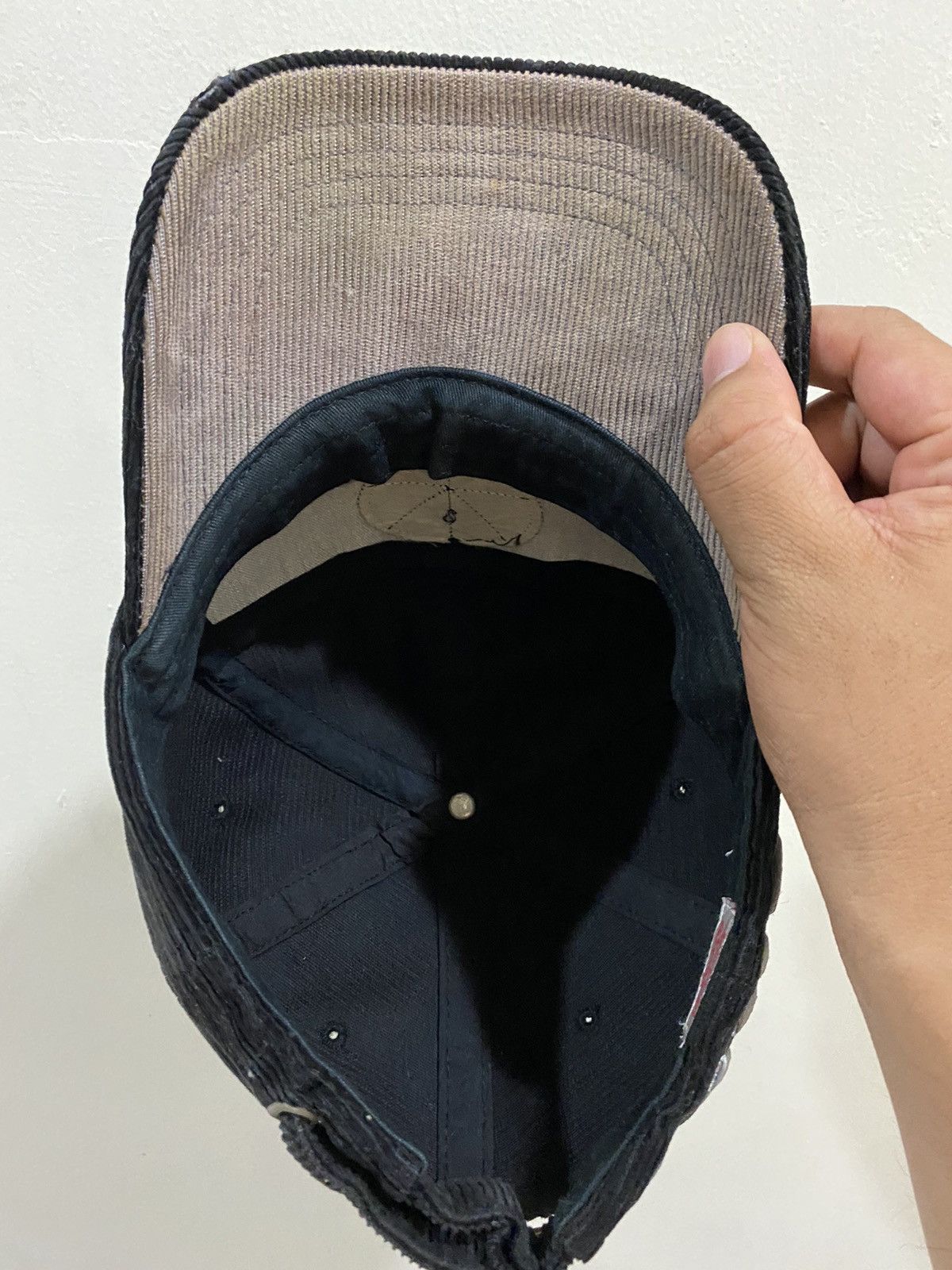 Japanese Brand JAPAN SQUARE Corduroy Unique Design Hat Size ONE SIZE - 8 Thumbnail