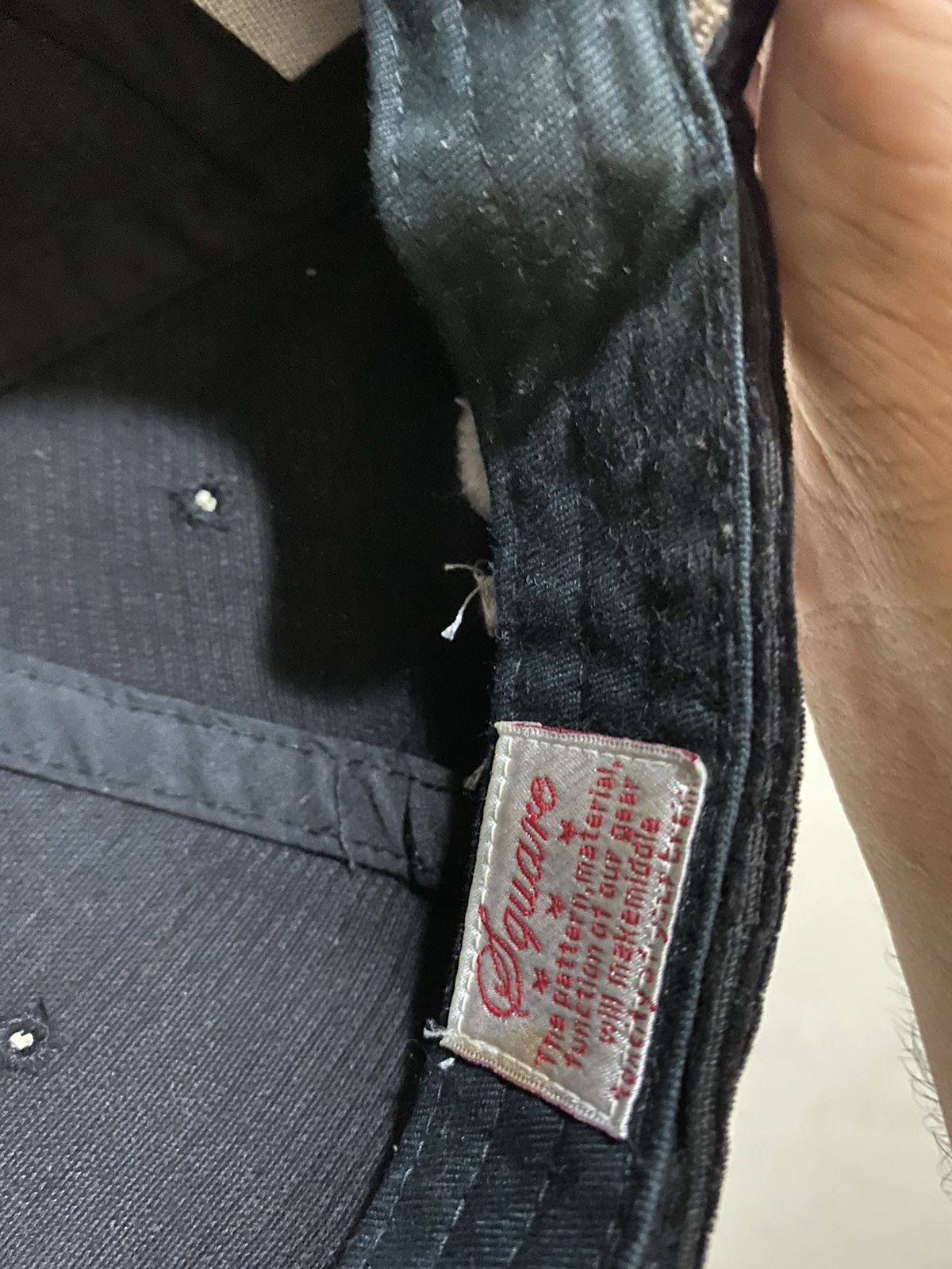 Japanese Brand JAPAN SQUARE Corduroy Unique Design Hat Size ONE SIZE - 9 Thumbnail