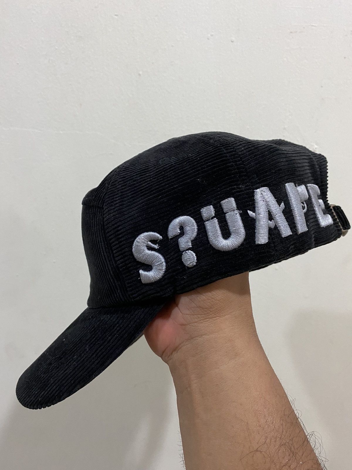 Japanese Brand JAPAN SQUARE Corduroy Unique Design Hat Size ONE SIZE - 3 Thumbnail