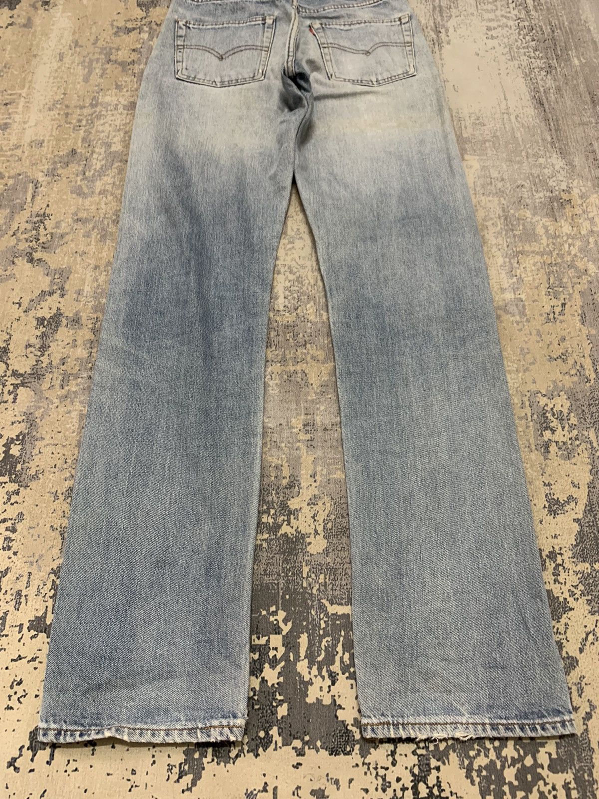 Levi's Vintage Levis 502 Big E Selvedge Denim Jeans 28x33.5 Size US 28 / EU 44 - 13 Thumbnail