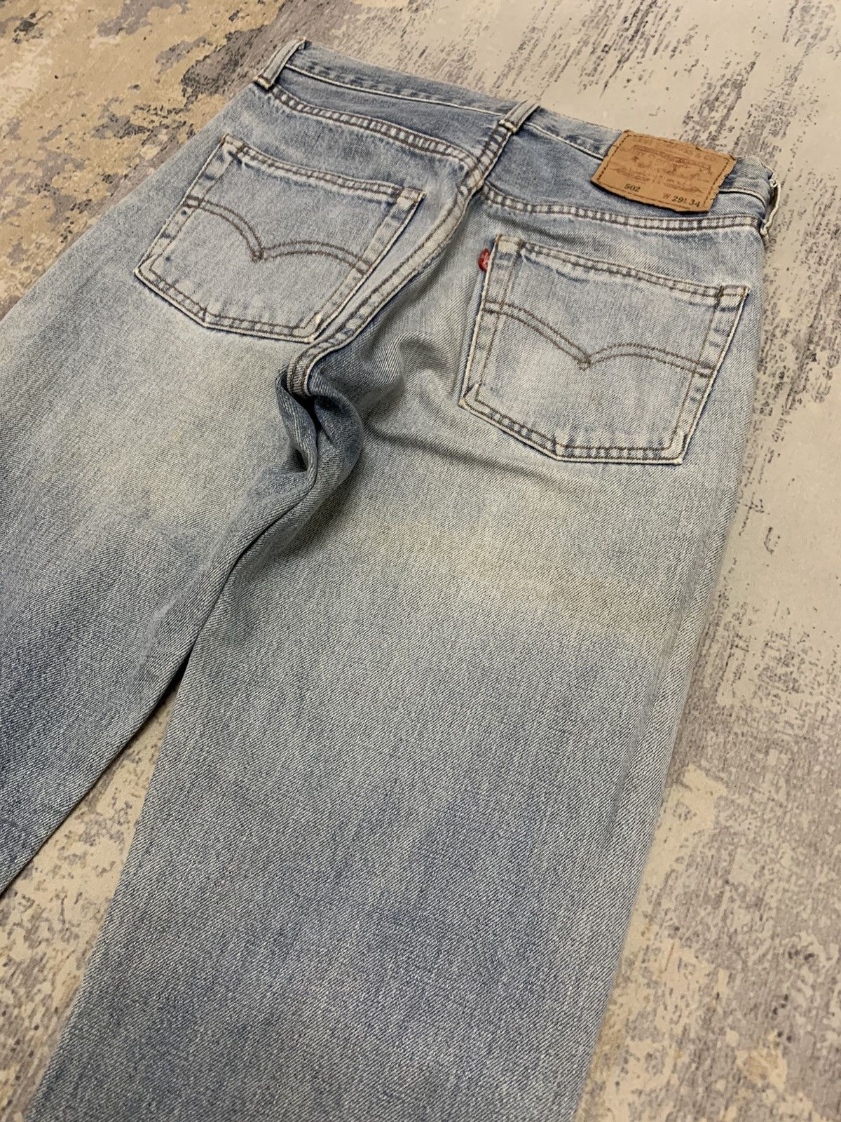 Levi's Vintage Levis 502 Big E Selvedge Denim Jeans 28x33.5 Size US 28 / EU 44 - 12 Thumbnail