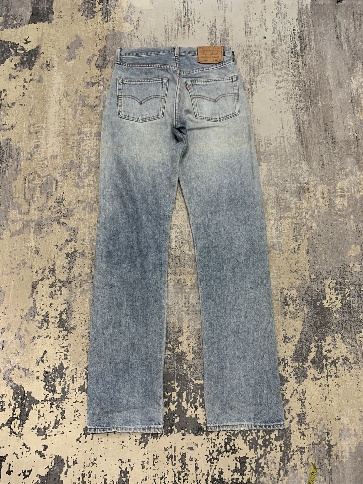 Levi's Vintage Levis 502 Big E Selvedge Denim Jeans 28x33.5 Size US 28 / EU 44 - 10 Thumbnail