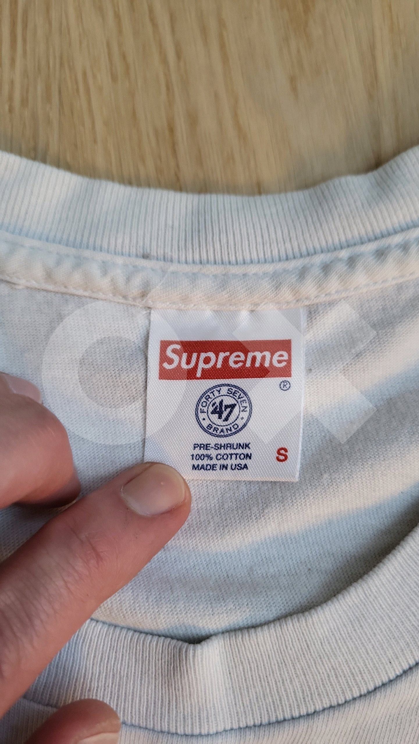 Supreme New York Yankees Box Logo Tee (white) SS15 Supreme New York Yankees Box Logo Tee (white) SS15